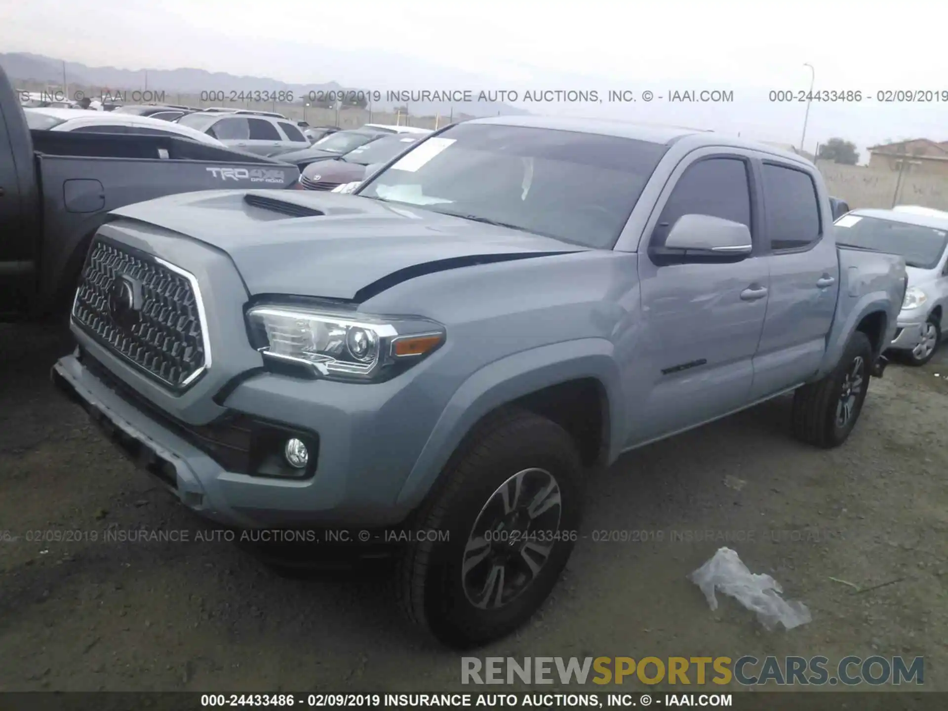 2 Photograph of a damaged car 3TMAZ5CN9KM080106 TOYOTA TACOMA 2019