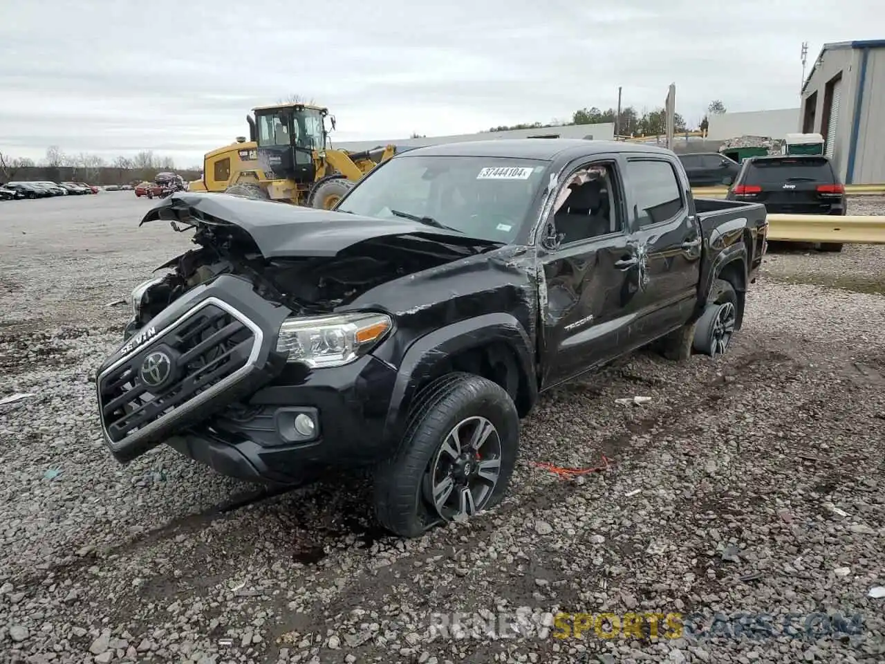 1 Photograph of a damaged car 3TMAZ5CN9KM080509 TOYOTA TACOMA 2019