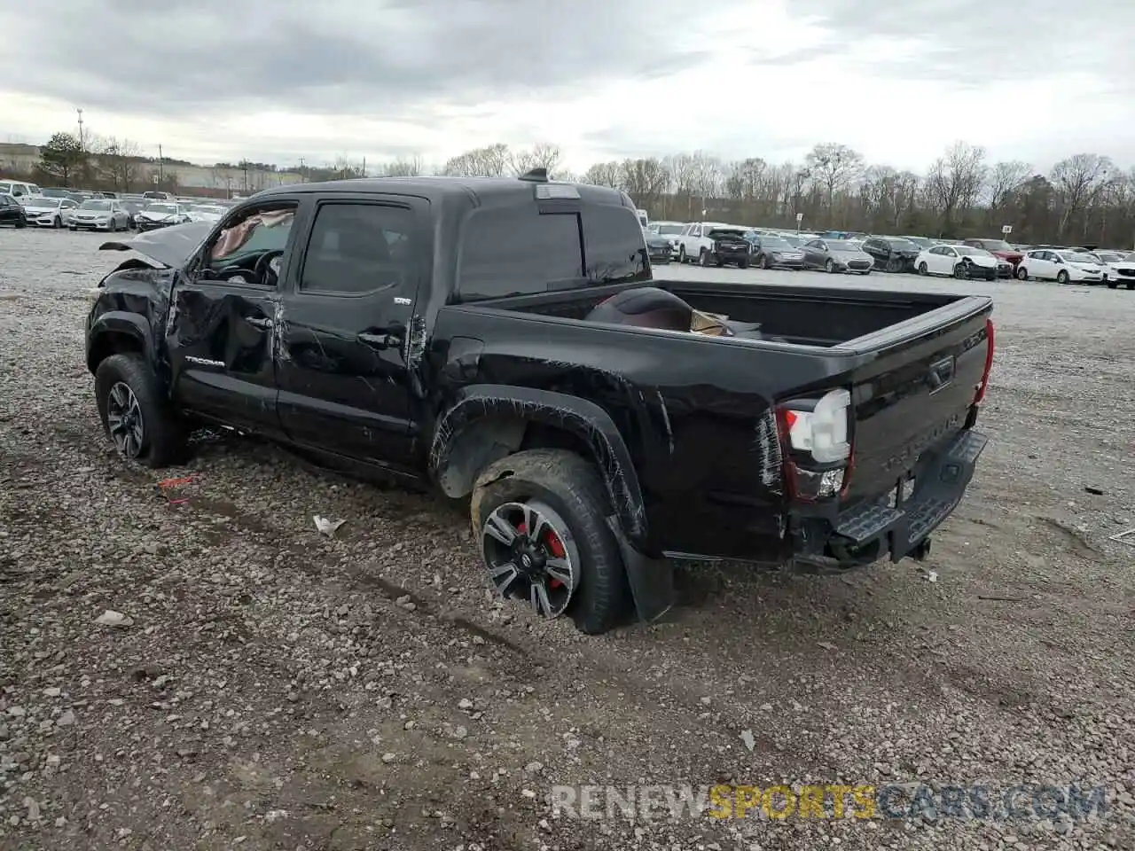 2 Photograph of a damaged car 3TMAZ5CN9KM080509 TOYOTA TACOMA 2019