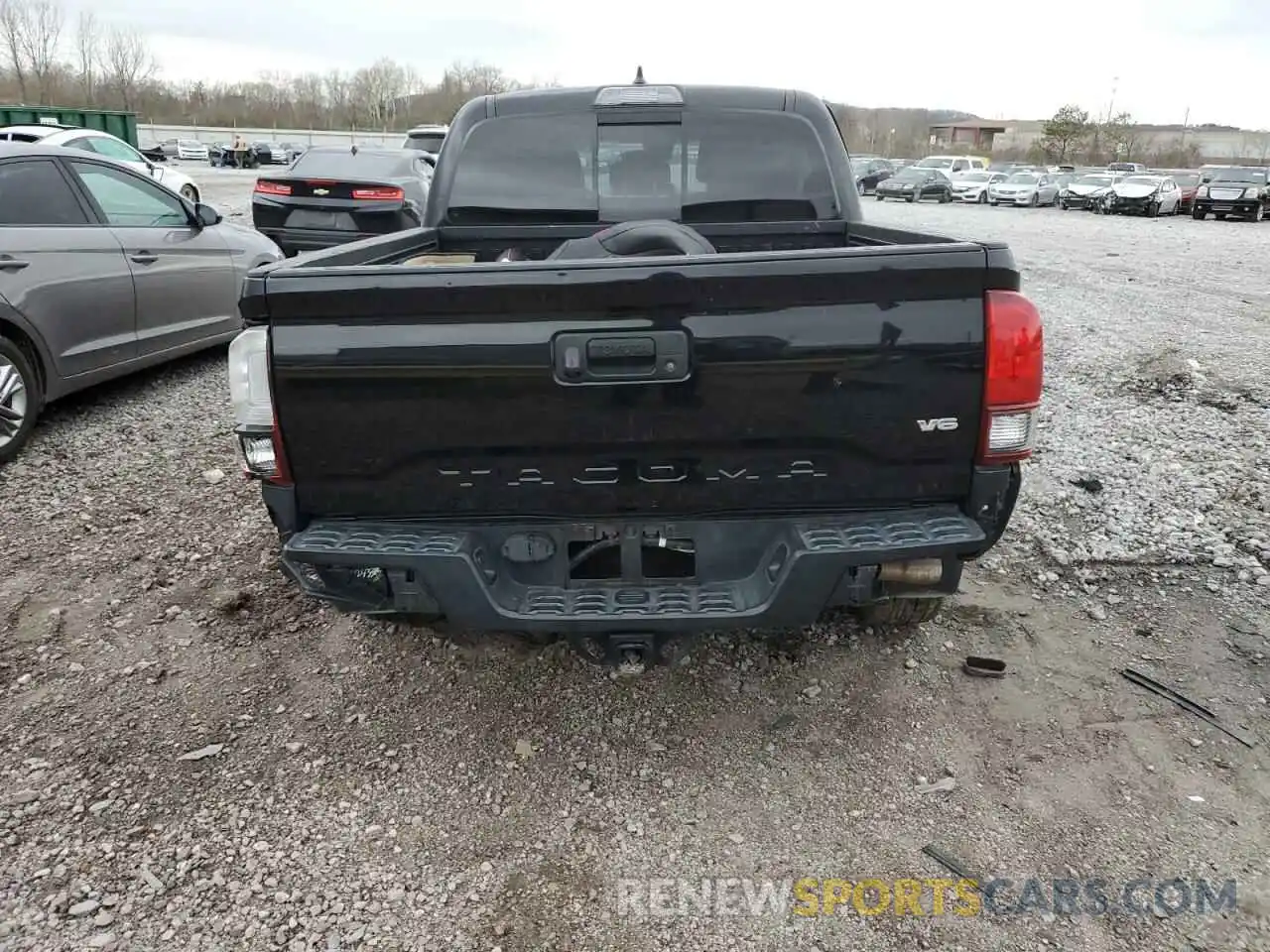 6 Photograph of a damaged car 3TMAZ5CN9KM080509 TOYOTA TACOMA 2019