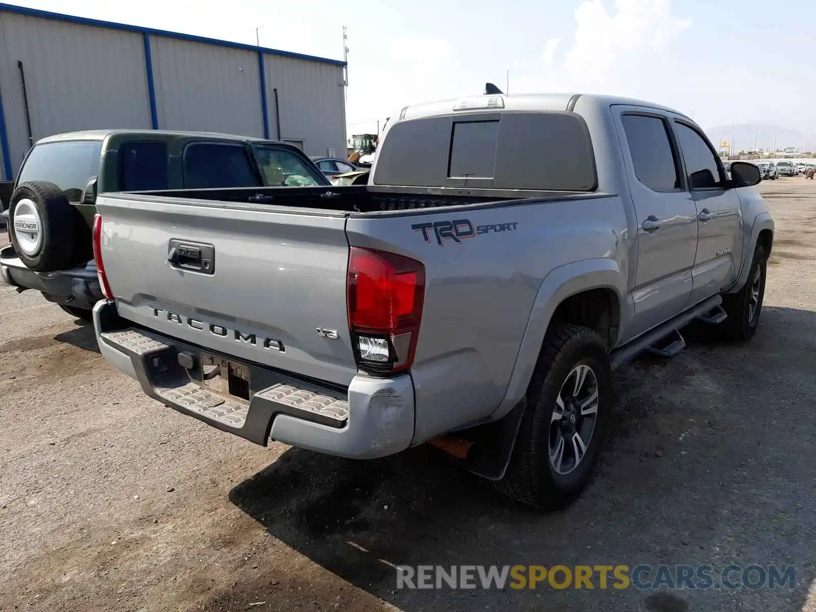 4 Photograph of a damaged car 3TMAZ5CN9KM080686 TOYOTA TACOMA 2019