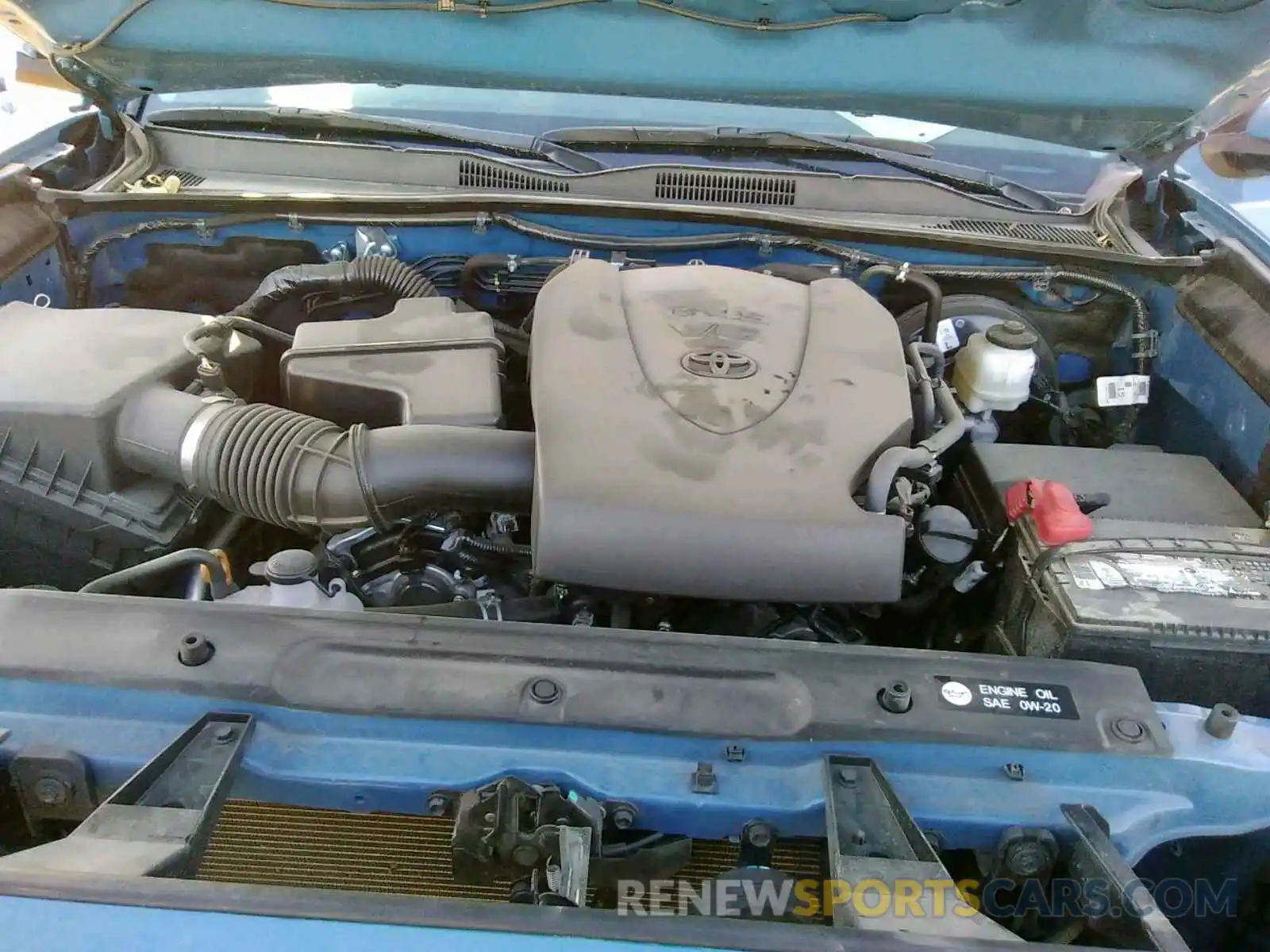 7 Photograph of a damaged car 3TMAZ5CN9KM080784 TOYOTA TACOMA 2019