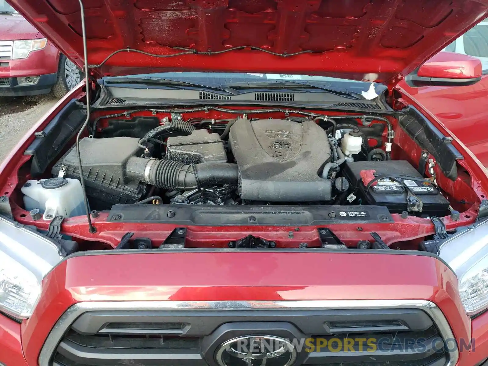 7 Photograph of a damaged car 3TMAZ5CN9KM083944 TOYOTA TACOMA 2019