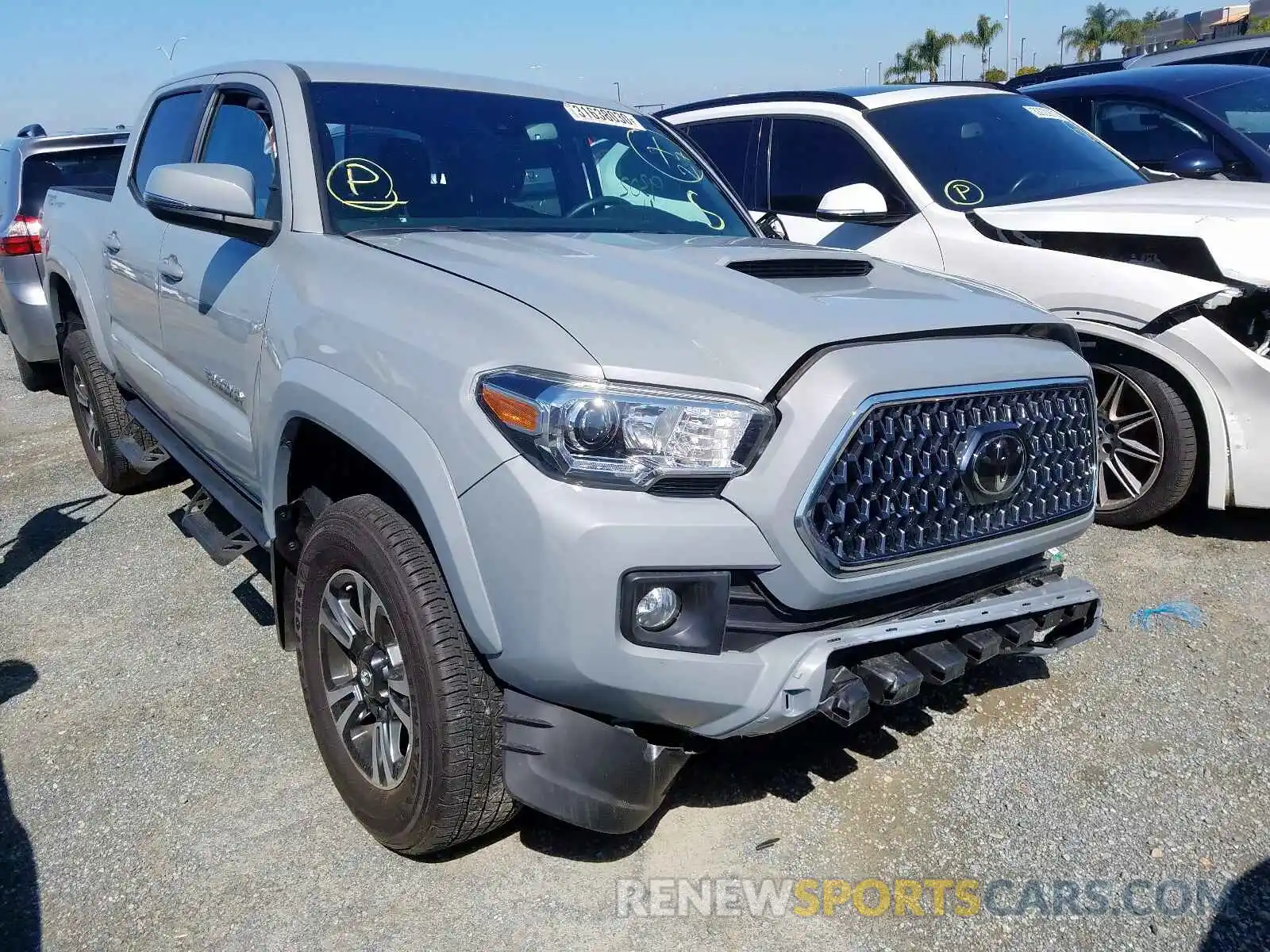 1 Photograph of a damaged car 3TMAZ5CN9KM089761 TOYOTA TACOMA 2019