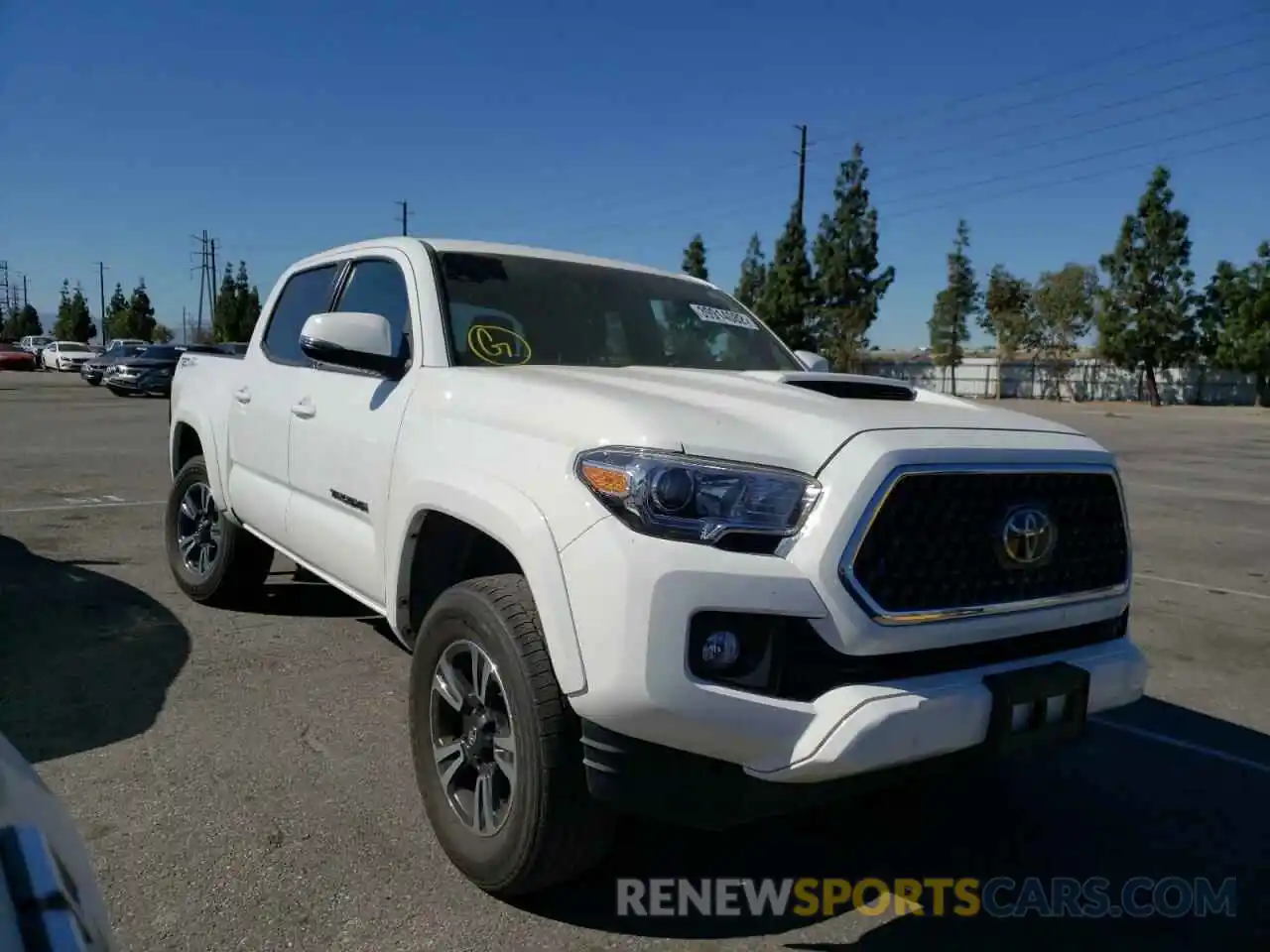 1 Photograph of a damaged car 3TMAZ5CN9KM090585 TOYOTA TACOMA 2019