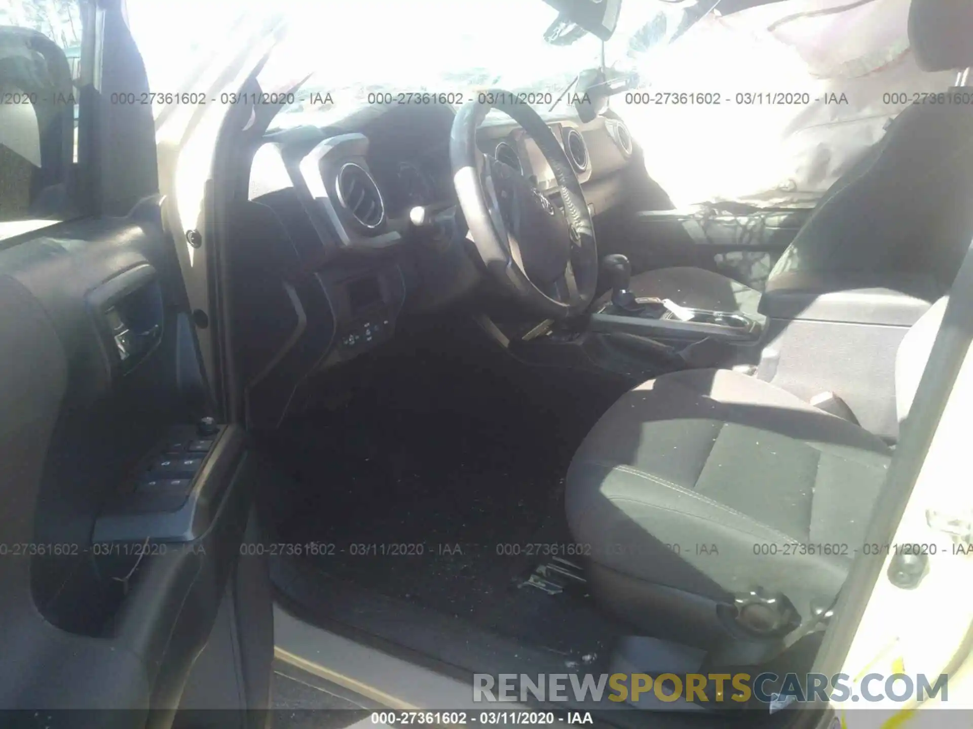 5 Photograph of a damaged car 3TMAZ5CN9KM093499 TOYOTA TACOMA 2019