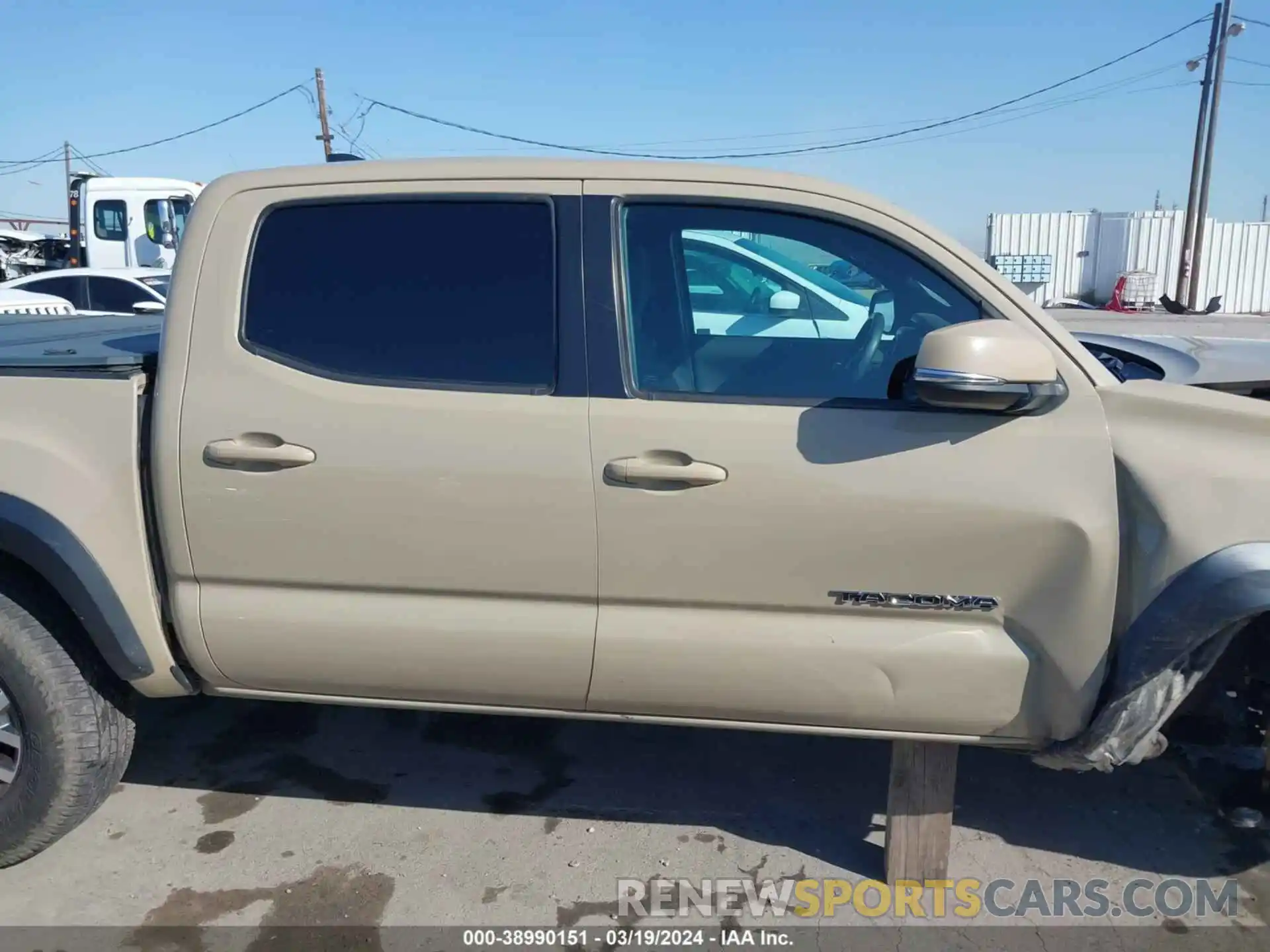 13 Photograph of a damaged car 3TMAZ5CN9KM094197 TOYOTA TACOMA 2019