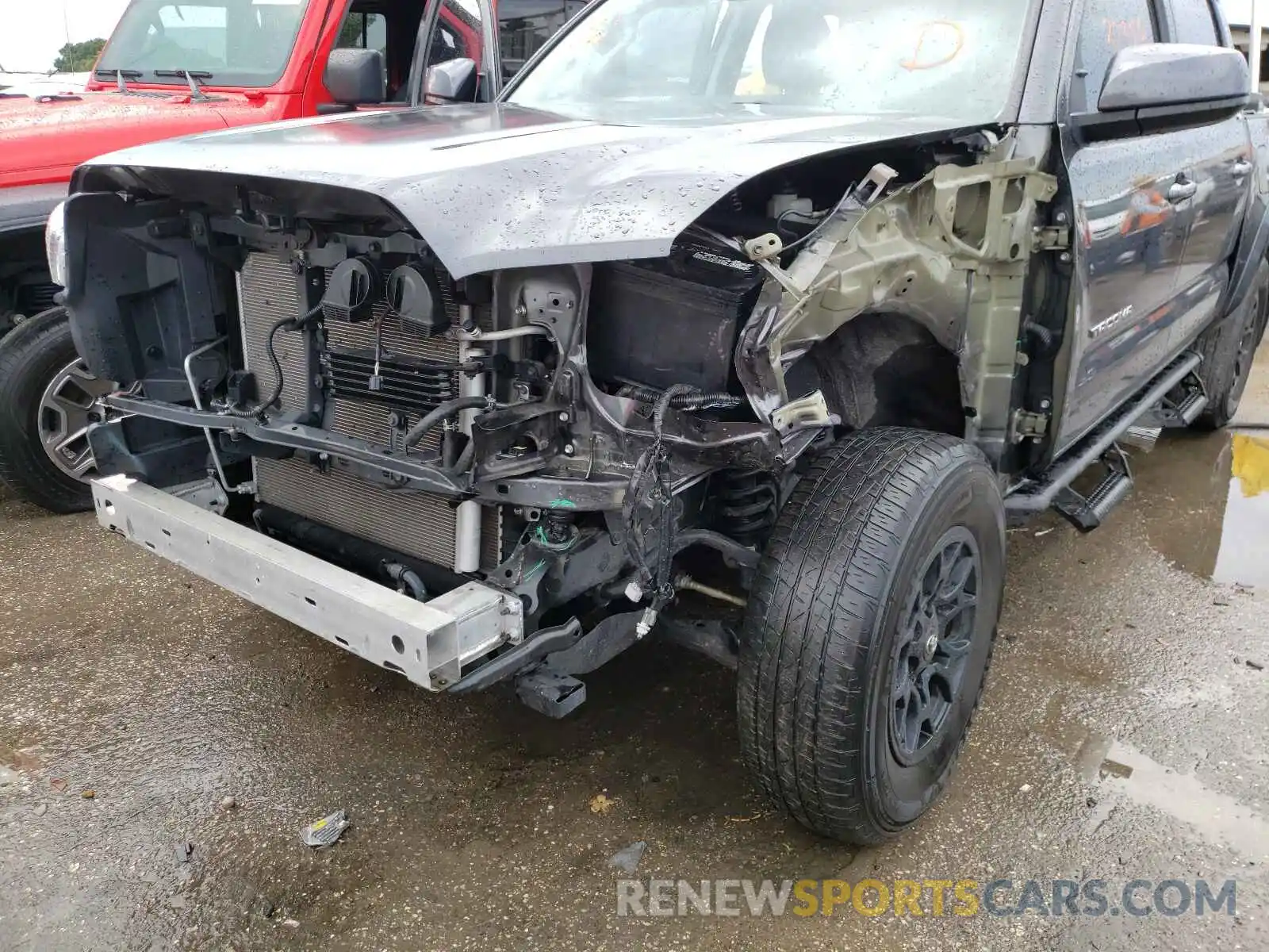 9 Photograph of a damaged car 3TMAZ5CN9KM094930 TOYOTA TACOMA 2019