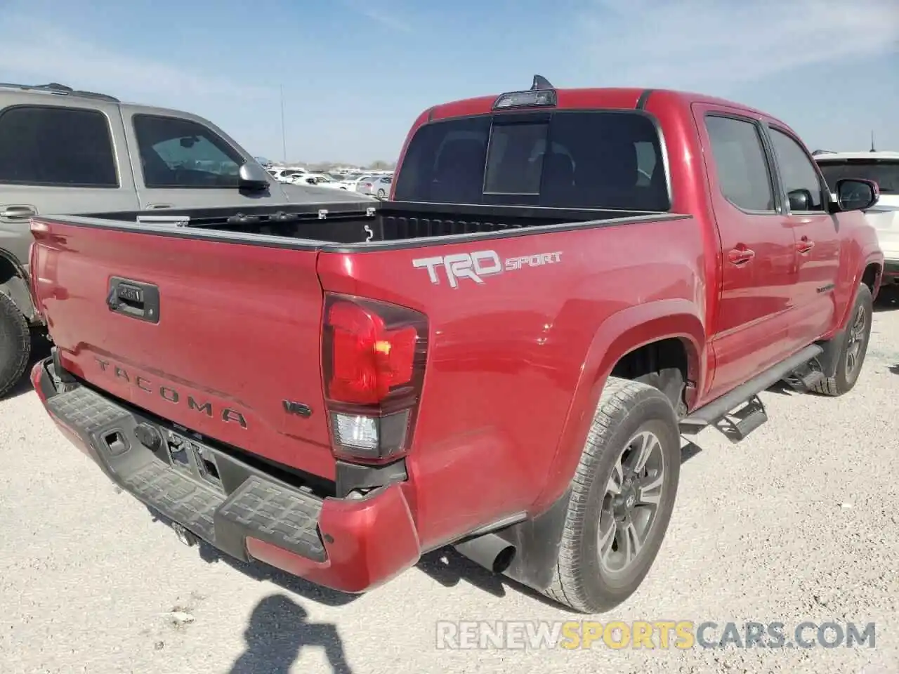 4 Photograph of a damaged car 3TMAZ5CN9KM094975 TOYOTA TACOMA 2019