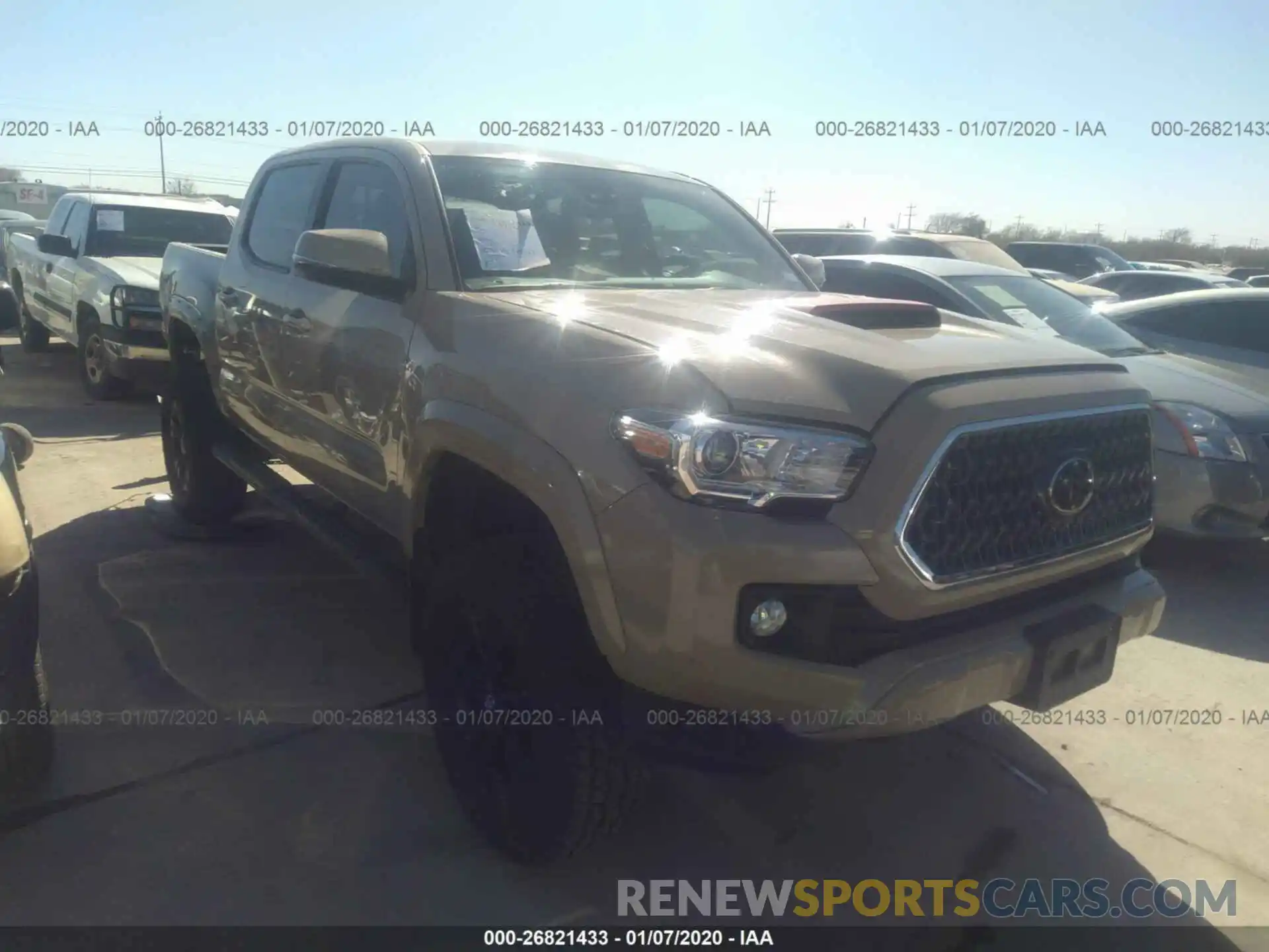 1 Фотография поврежденного автомобиля 3TMAZ5CN9KM098458 TOYOTA TACOMA 2019