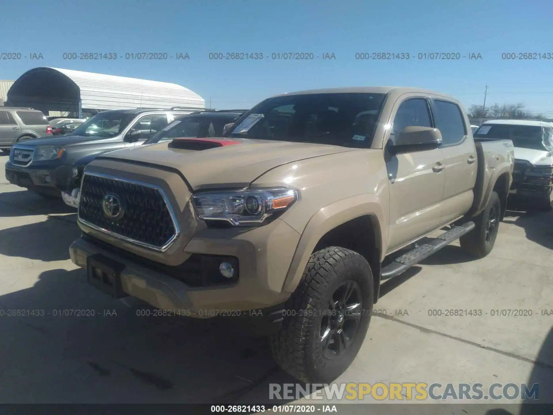 2 Фотография поврежденного автомобиля 3TMAZ5CN9KM098458 TOYOTA TACOMA 2019