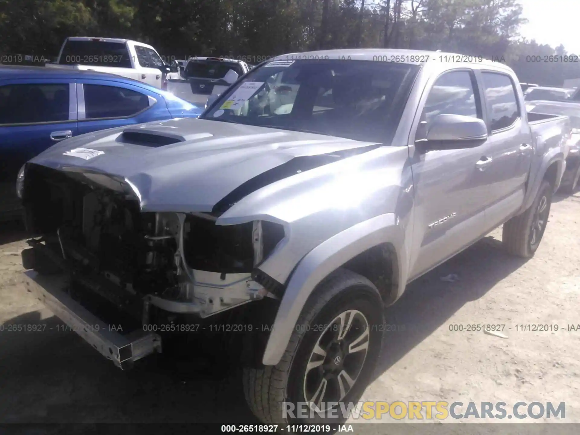 2 Фотография поврежденного автомобиля 3TMAZ5CN9KM099741 TOYOTA TACOMA 2019