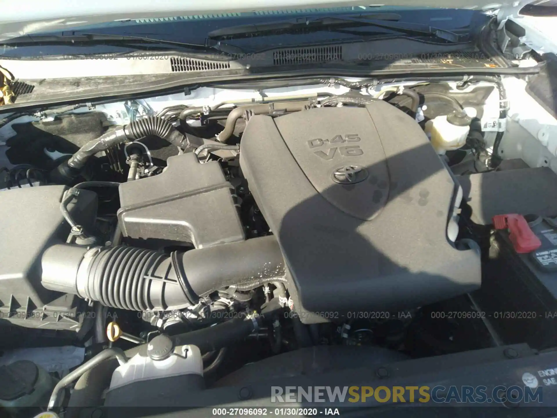 10 Photograph of a damaged car 3TMAZ5CN9KM100564 TOYOTA TACOMA 2019