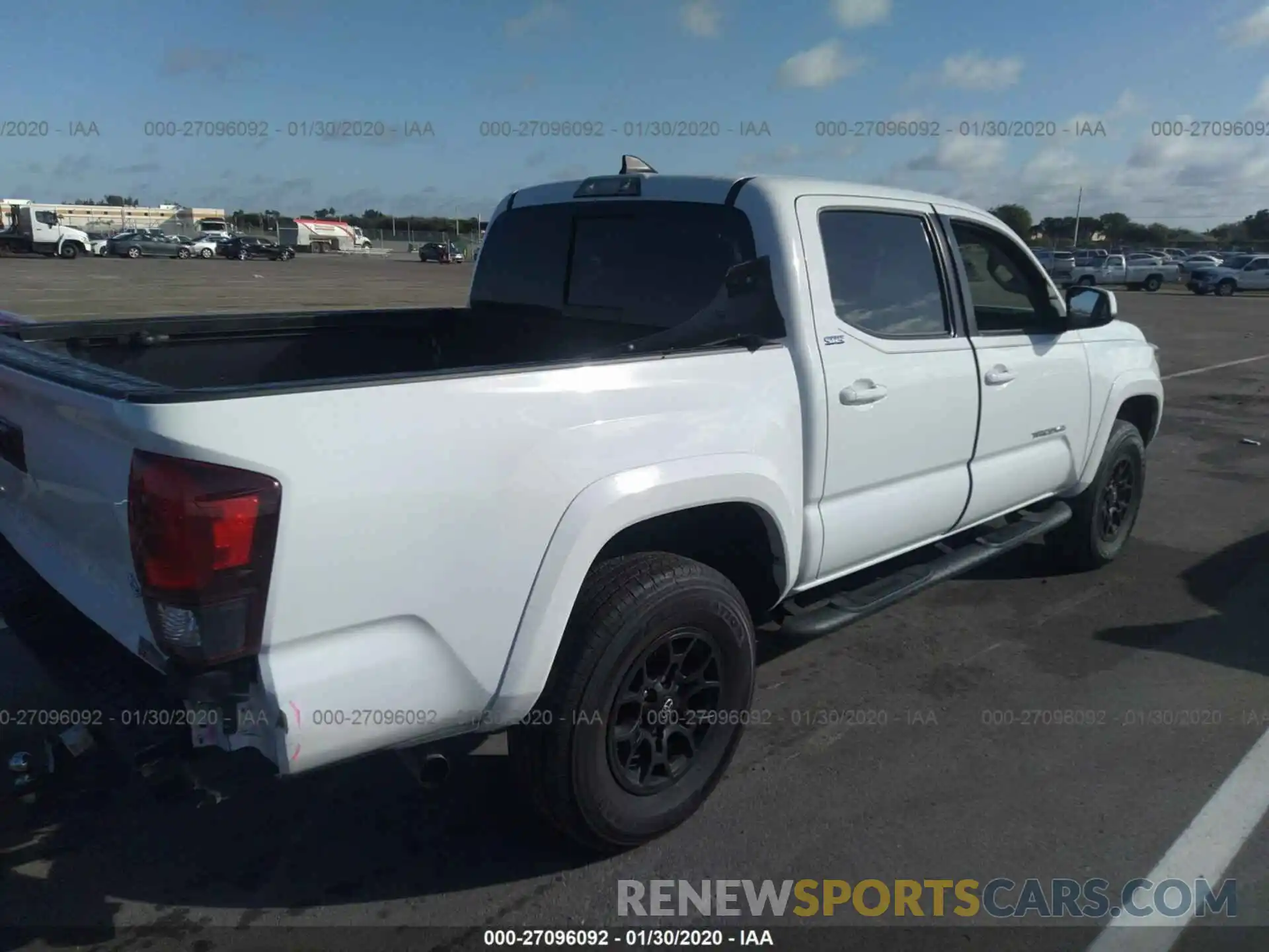 4 Photograph of a damaged car 3TMAZ5CN9KM100564 TOYOTA TACOMA 2019