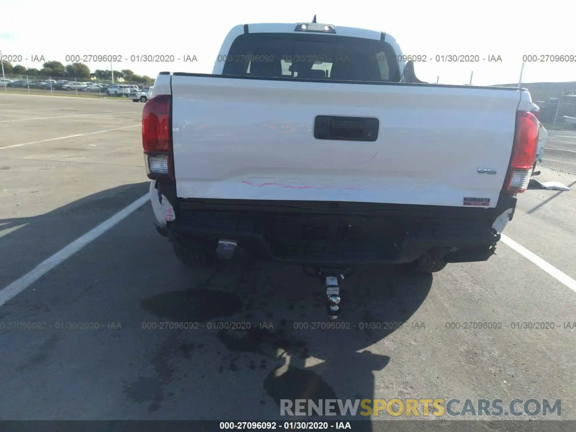 6 Photograph of a damaged car 3TMAZ5CN9KM100564 TOYOTA TACOMA 2019