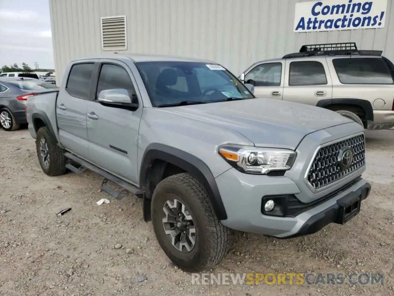 1 Photograph of a damaged car 3TMAZ5CN9KM101357 TOYOTA TACOMA 2019