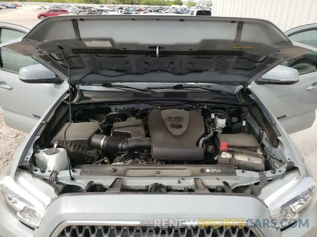 7 Photograph of a damaged car 3TMAZ5CN9KM101357 TOYOTA TACOMA 2019