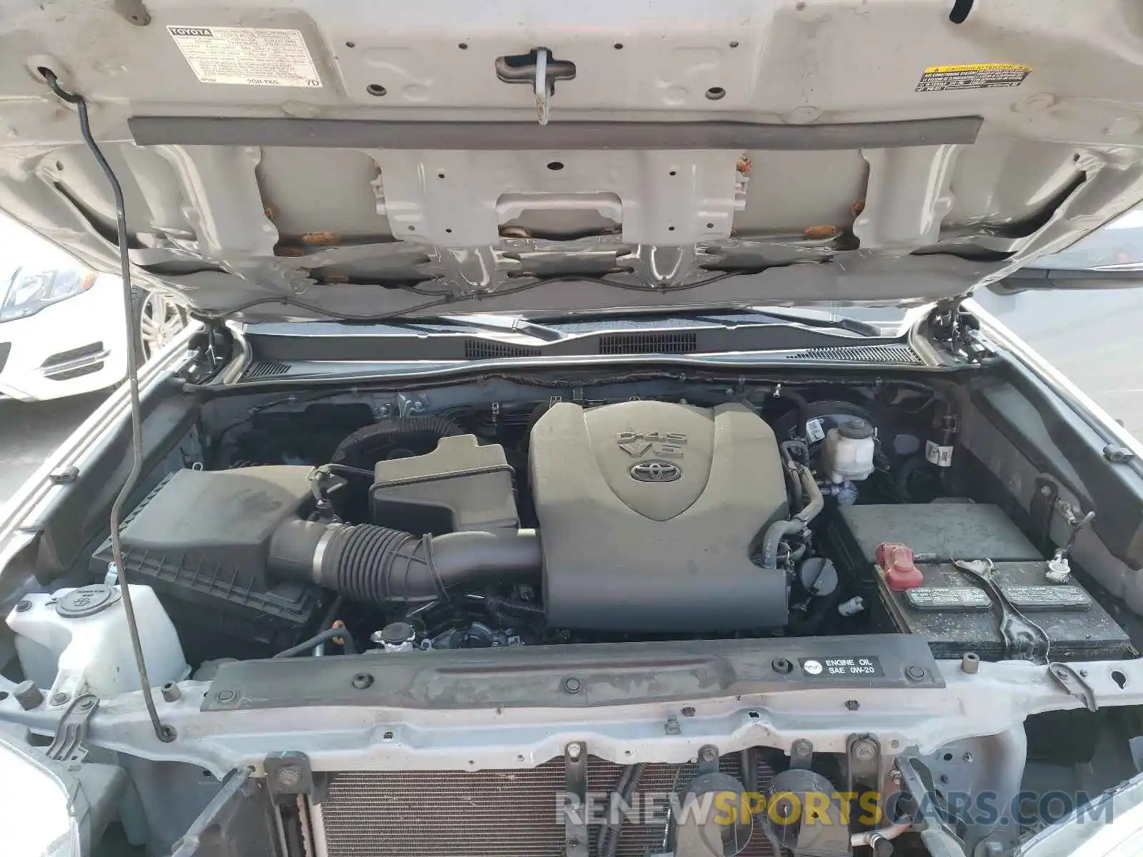 7 Photograph of a damaged car 3TMAZ5CN9KM101858 TOYOTA TACOMA 2019