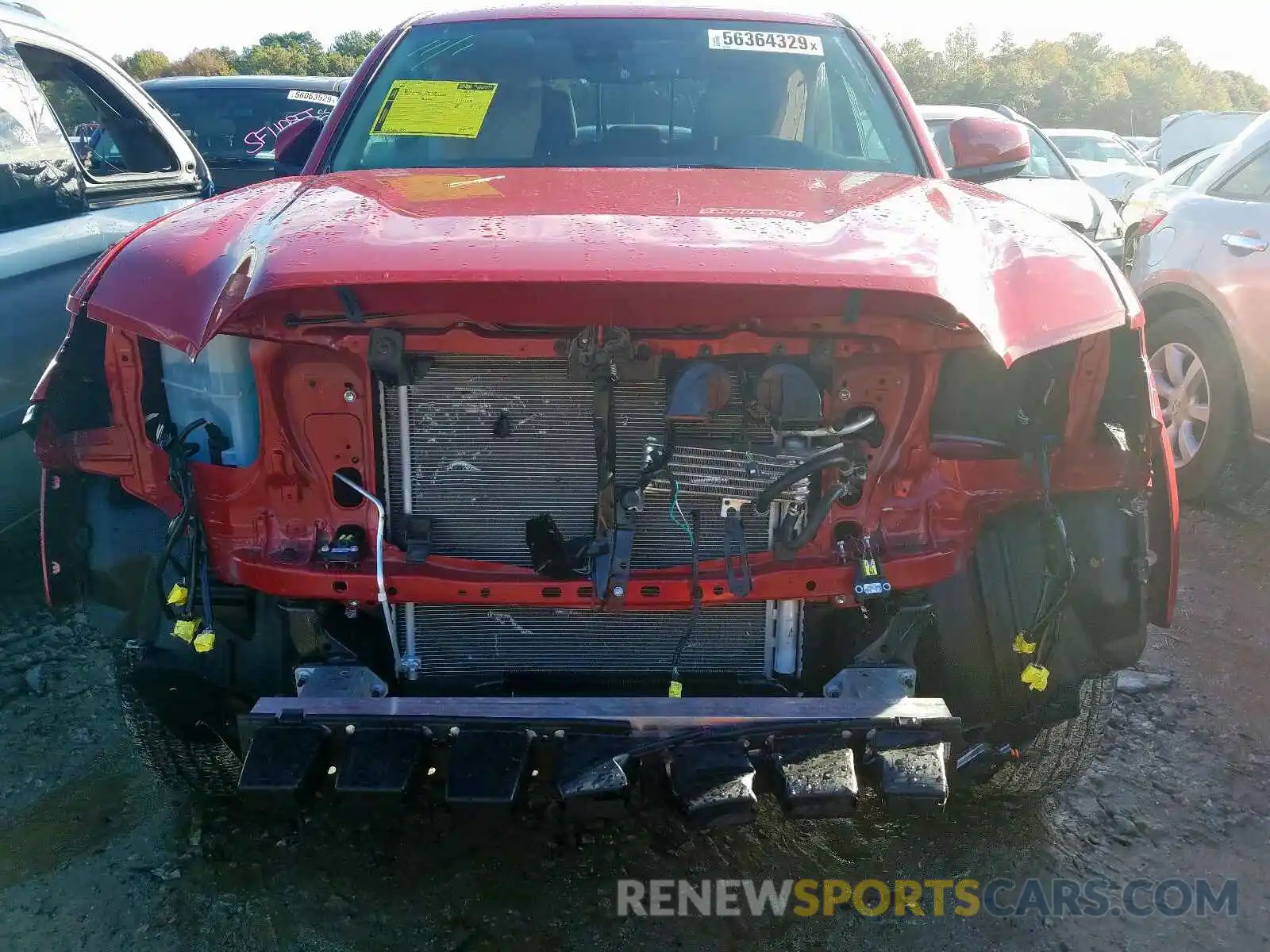 9 Photograph of a damaged car 3TMAZ5CN9KM104677 TOYOTA TACOMA 2019