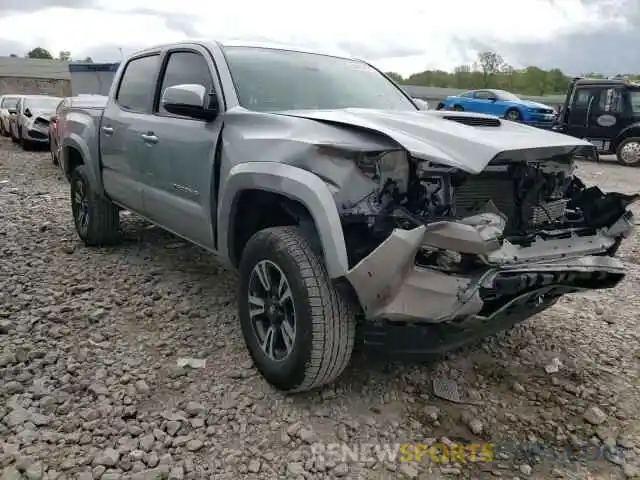 1 Photograph of a damaged car 3TMAZ5CN9KM106171 TOYOTA TACOMA 2019