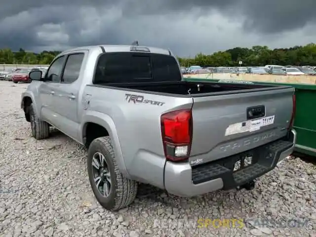 3 Photograph of a damaged car 3TMAZ5CN9KM106171 TOYOTA TACOMA 2019