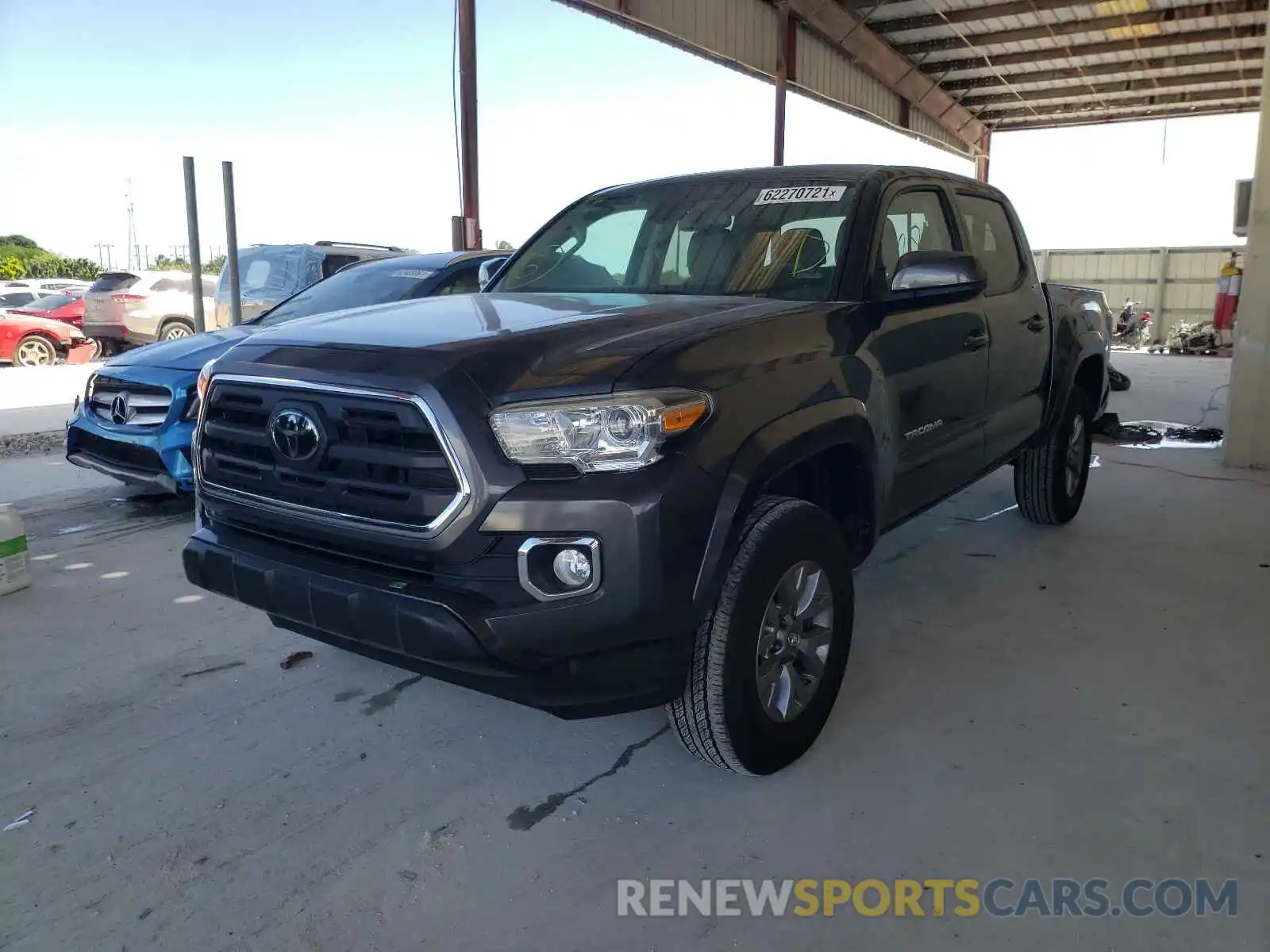 2 Фотография поврежденного автомобиля 3TMAZ5CN9KM106848 TOYOTA TACOMA 2019