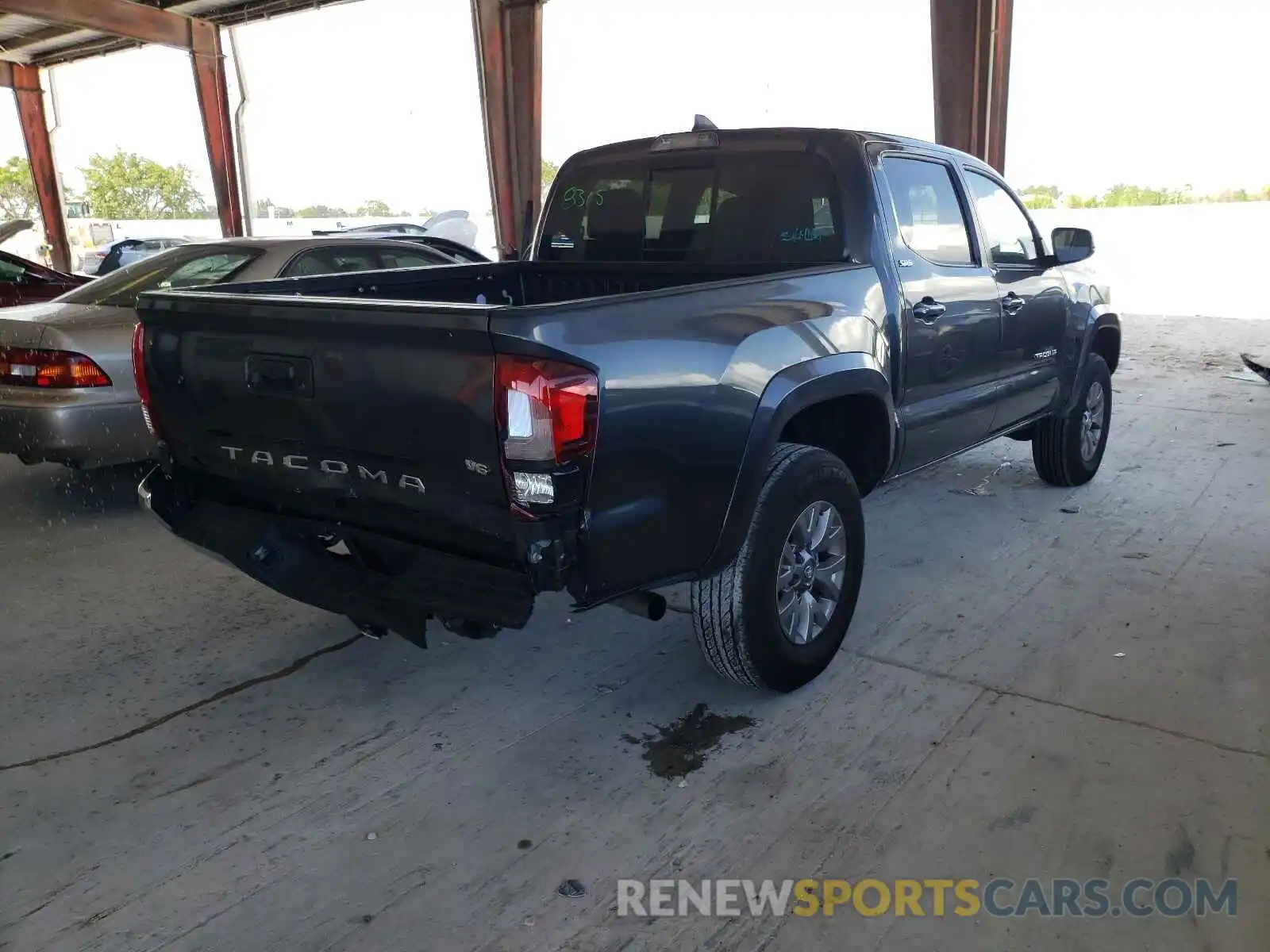 4 Photograph of a damaged car 3TMAZ5CN9KM106848 TOYOTA TACOMA 2019