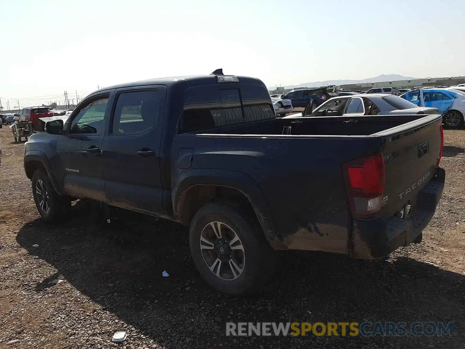 3 Photograph of a damaged car 3TMAZ5CN9KM107739 TOYOTA TACOMA 2019