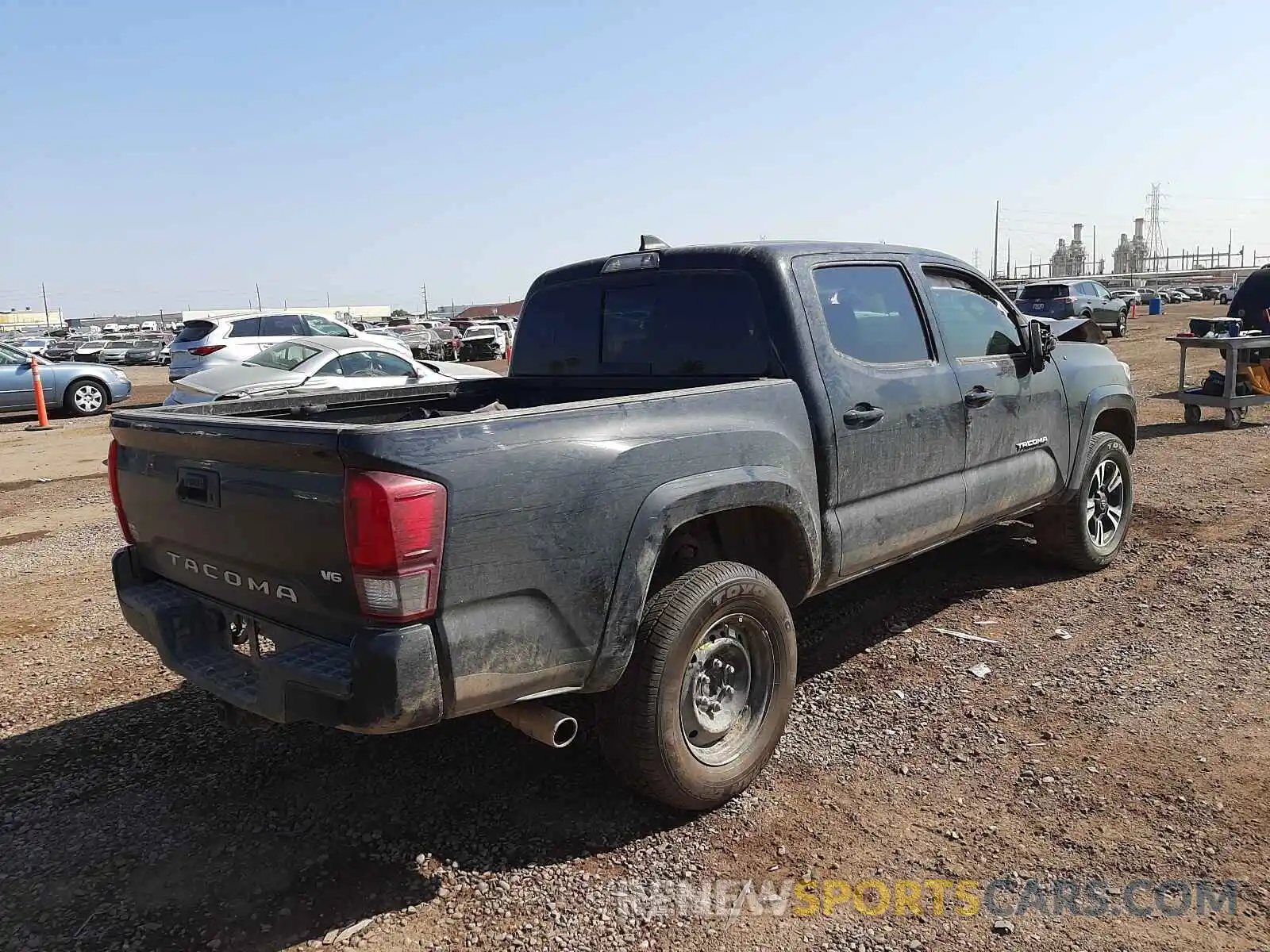 4 Photograph of a damaged car 3TMAZ5CN9KM107739 TOYOTA TACOMA 2019