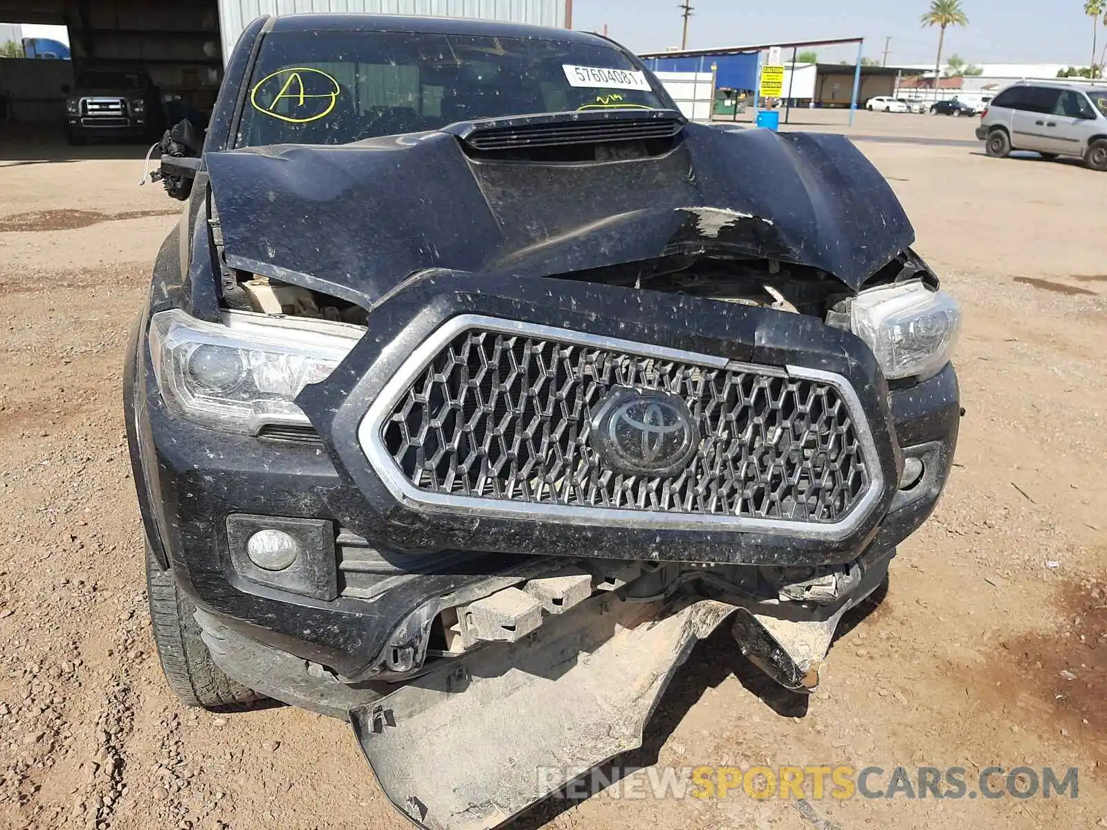 9 Photograph of a damaged car 3TMAZ5CN9KM107739 TOYOTA TACOMA 2019