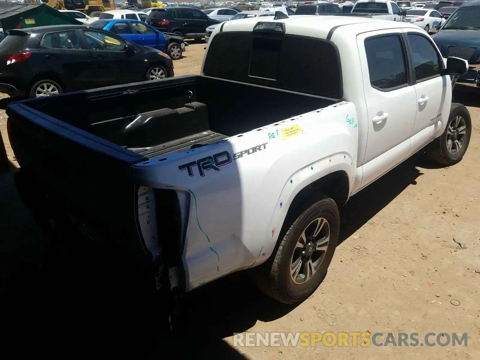 4 Photograph of a damaged car 3TMAZ5CN9KM111774 TOYOTA TACOMA 2019