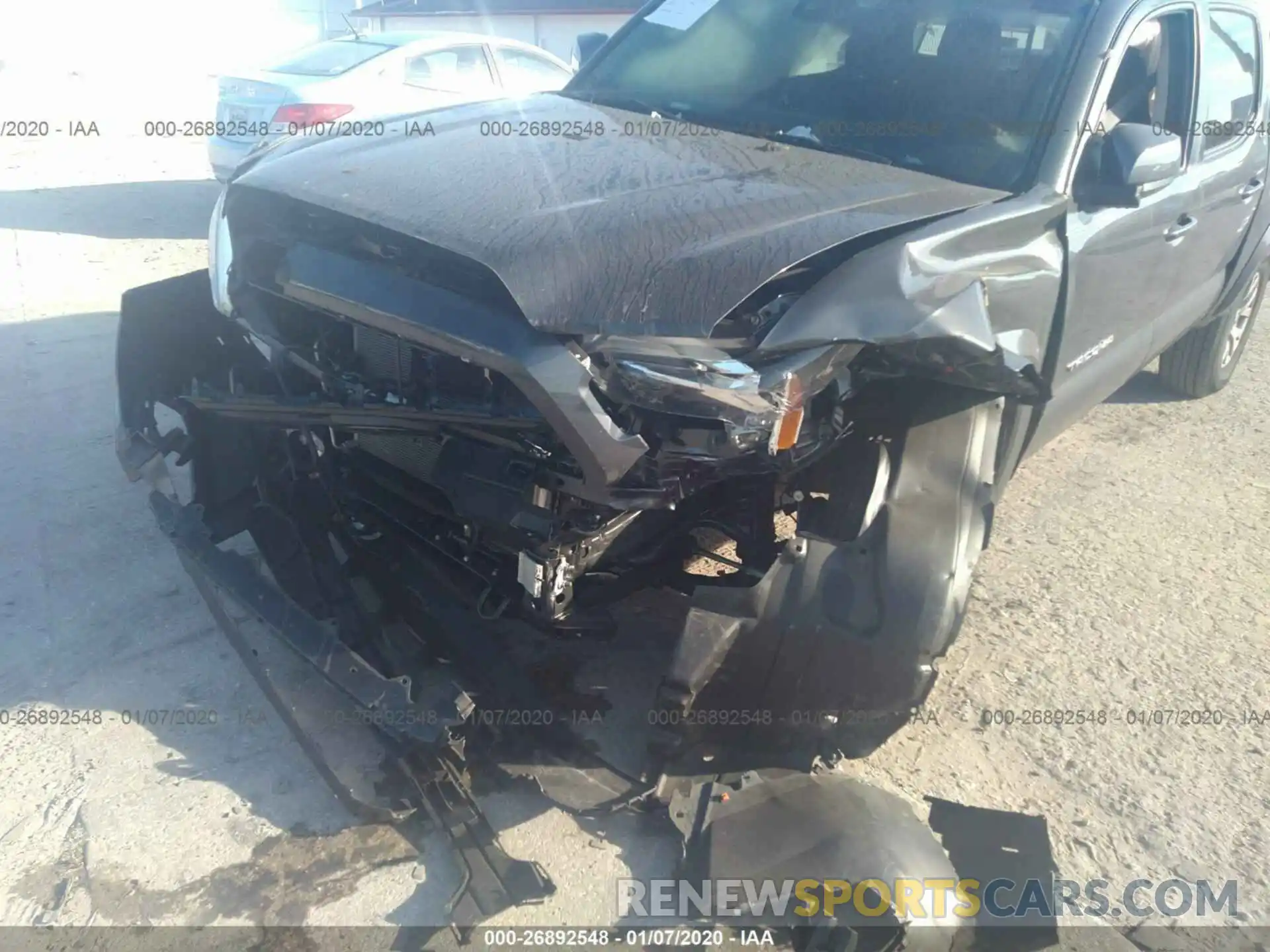 6 Photograph of a damaged car 3TMAZ5CNXKM081572 TOYOTA TACOMA 2019