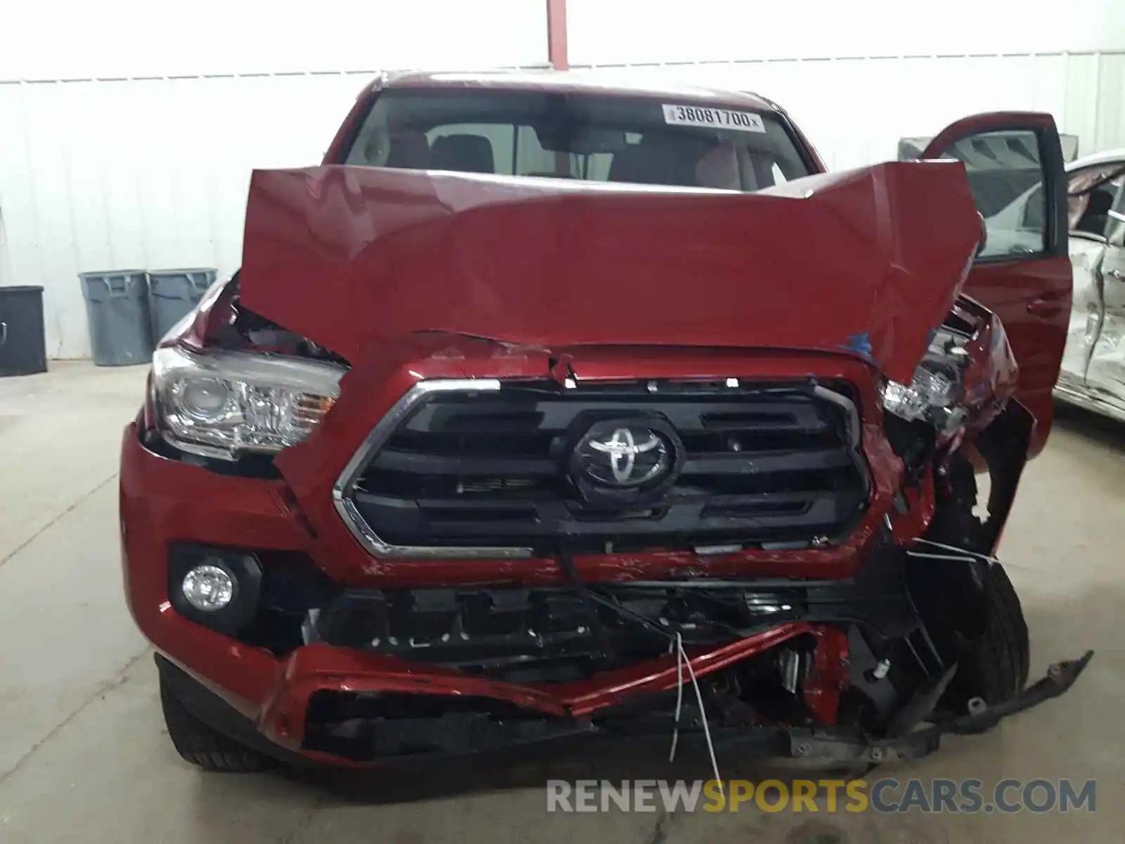 7 Photograph of a damaged car 3TMAZ5CNXKM084357 TOYOTA TACOMA 2019