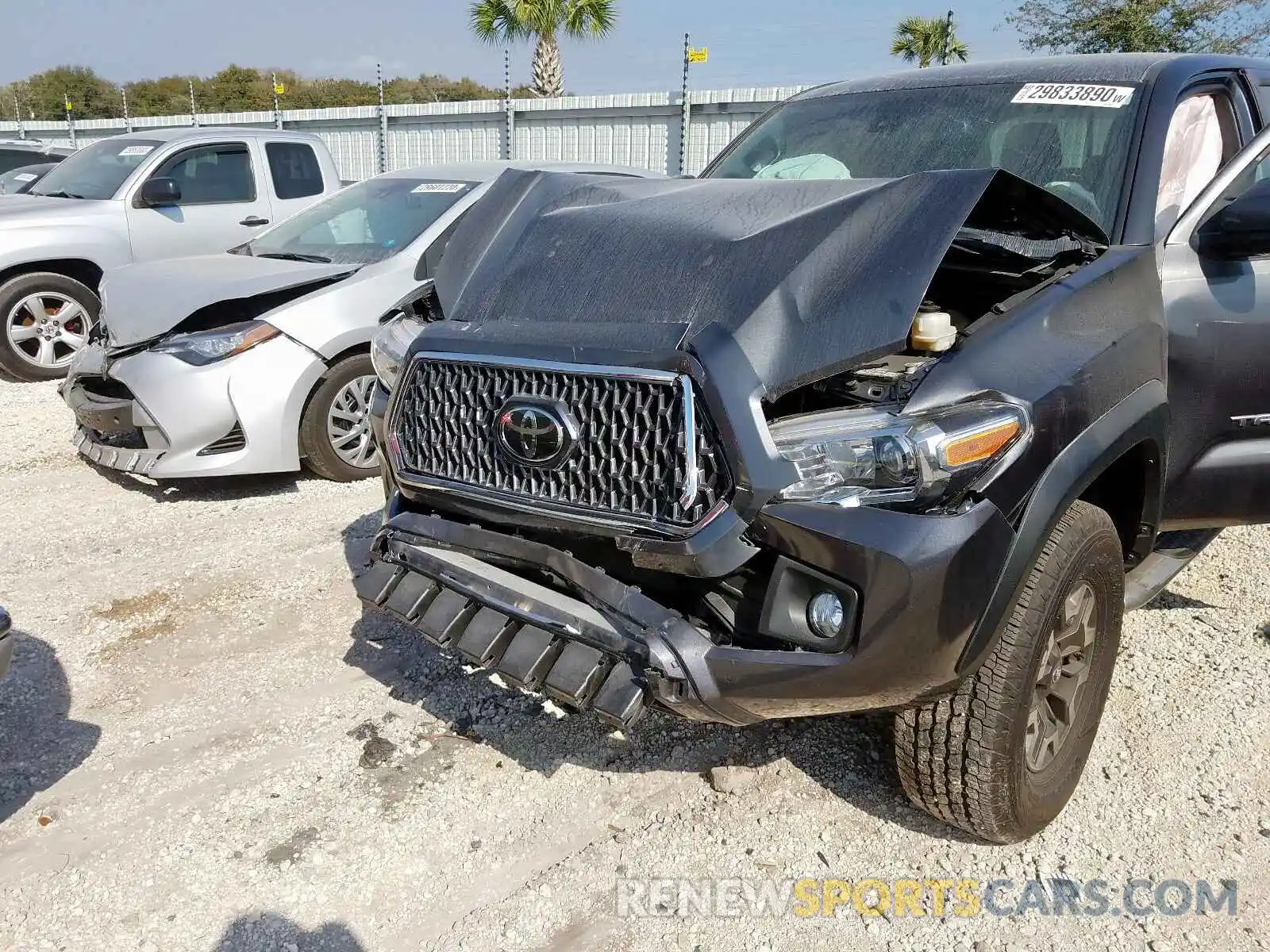 9 Photograph of a damaged car 3TMAZ5CNXKM088425 TOYOTA TACOMA 2019