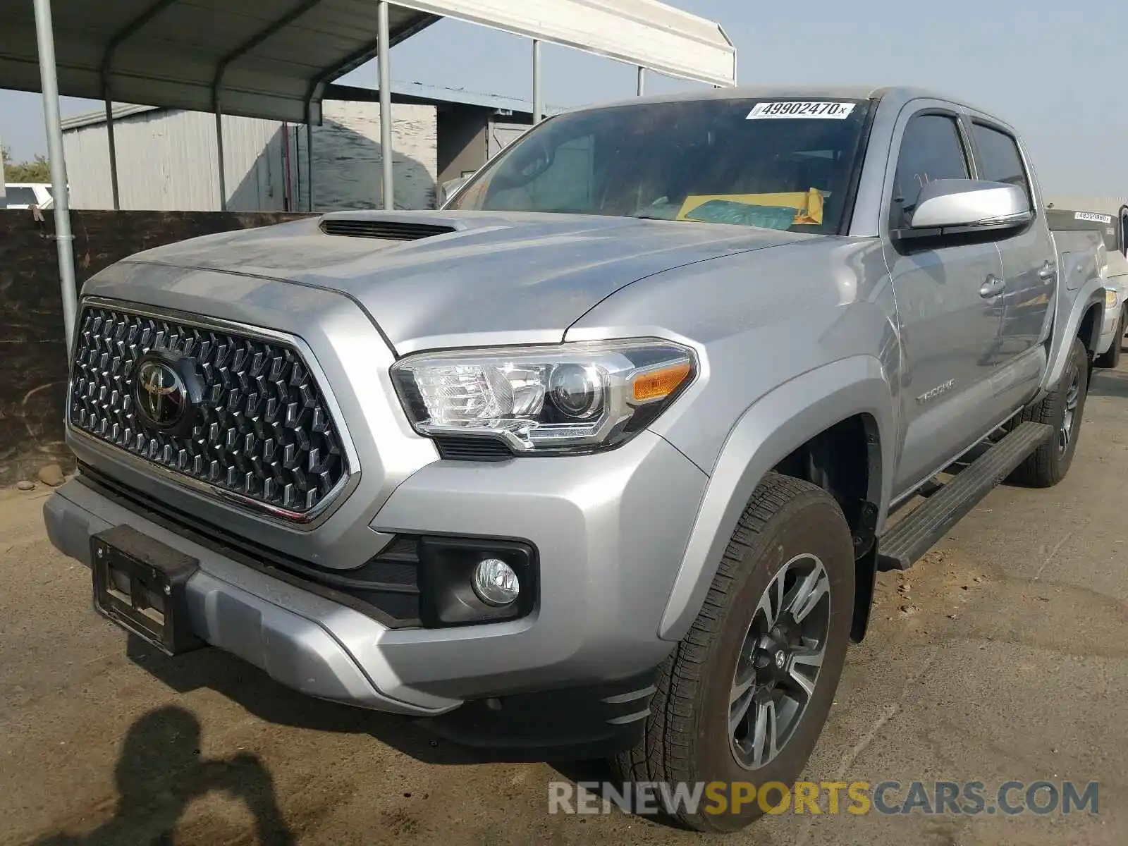 2 Photograph of a damaged car 3TMAZ5CNXKM091387 TOYOTA TACOMA 2019