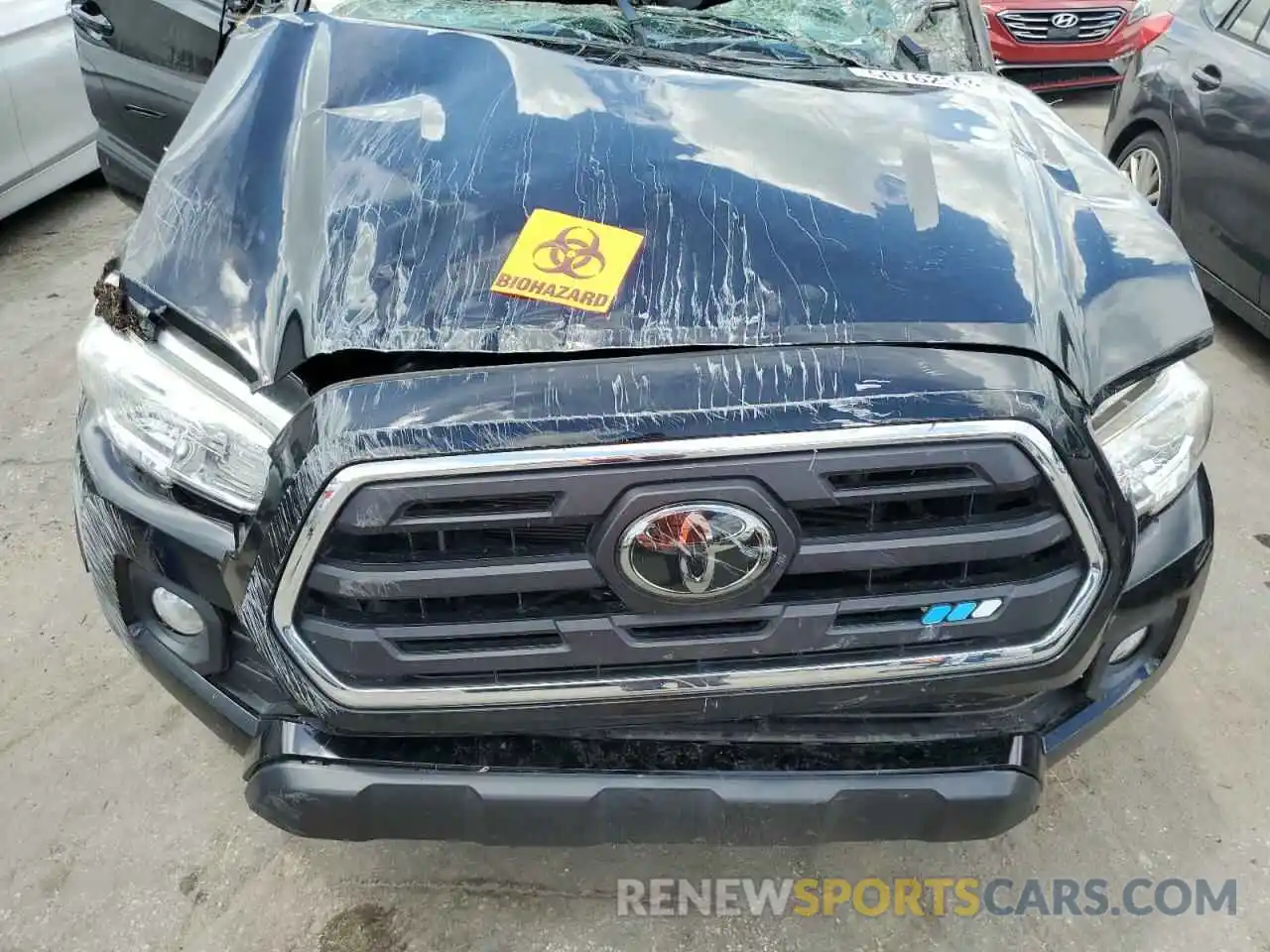 7 Photograph of a damaged car 3TMAZ5CNXKM092149 TOYOTA TACOMA 2019