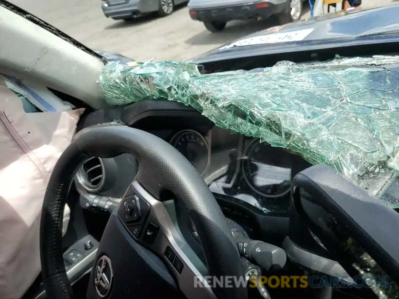 8 Photograph of a damaged car 3TMAZ5CNXKM092149 TOYOTA TACOMA 2019