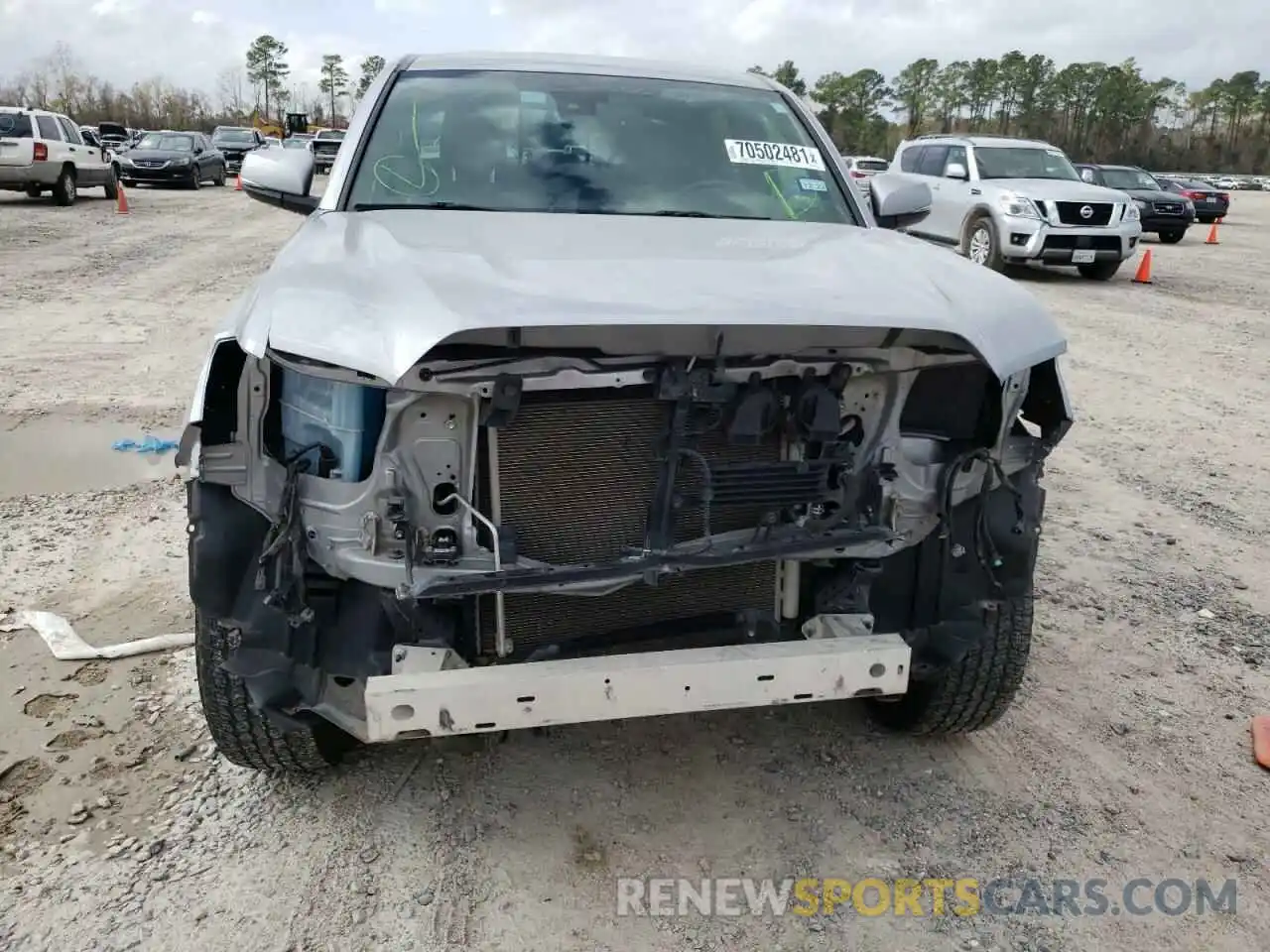 9 Photograph of a damaged car 3TMAZ5CNXKM092880 TOYOTA TACOMA 2019