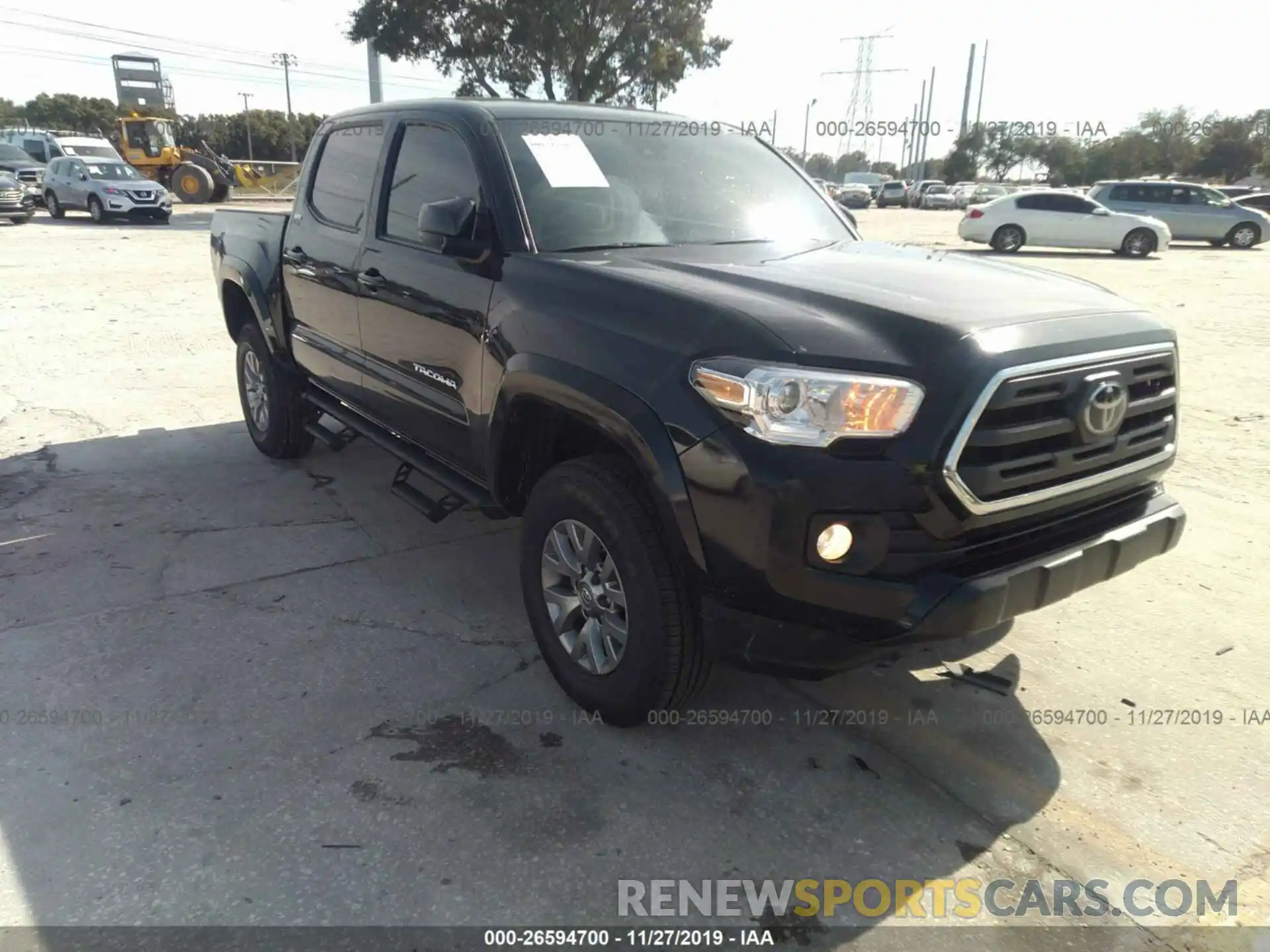 1 Photograph of a damaged car 3TMAZ5CNXKM094922 TOYOTA TACOMA 2019