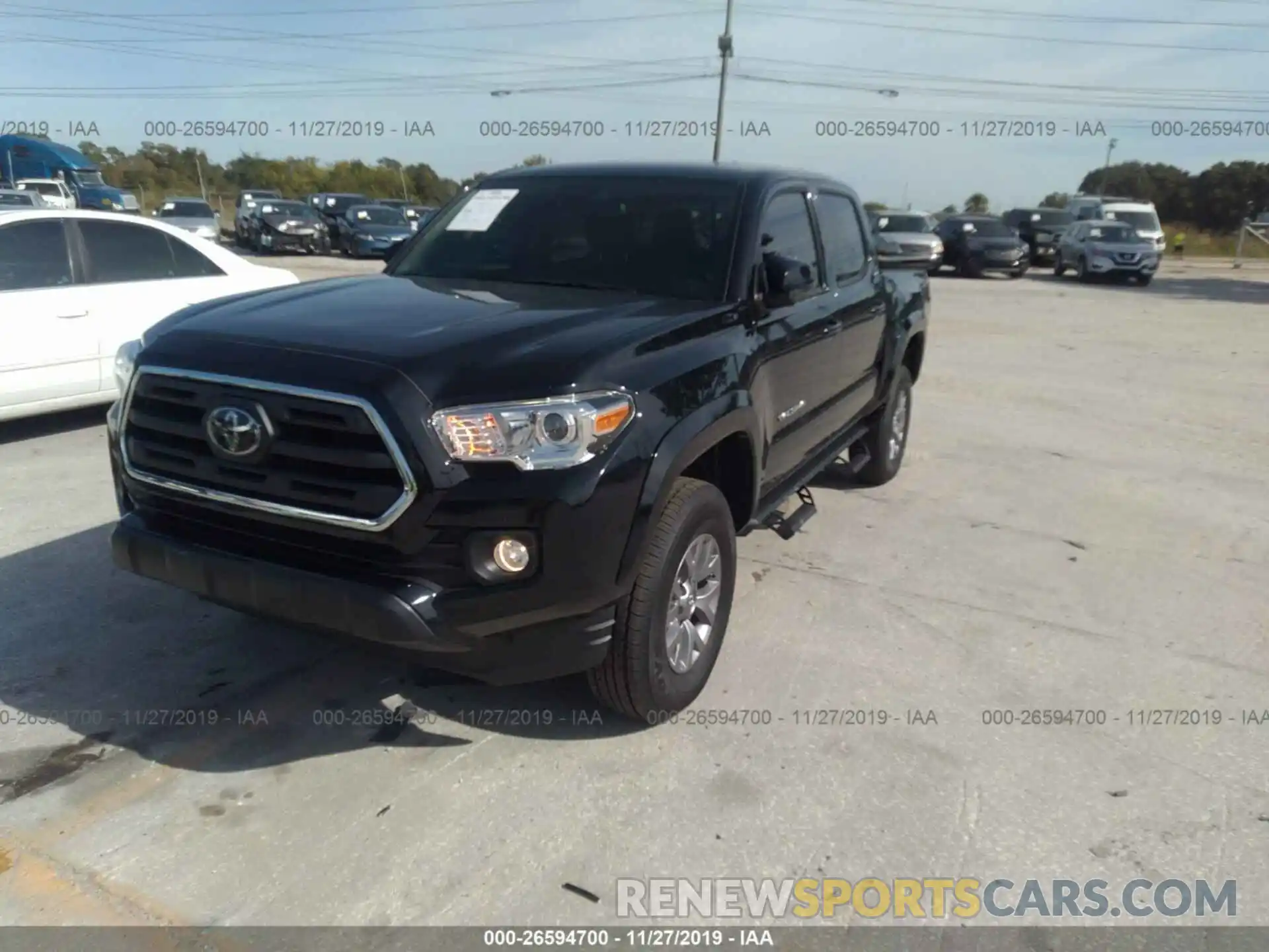 2 Photograph of a damaged car 3TMAZ5CNXKM094922 TOYOTA TACOMA 2019