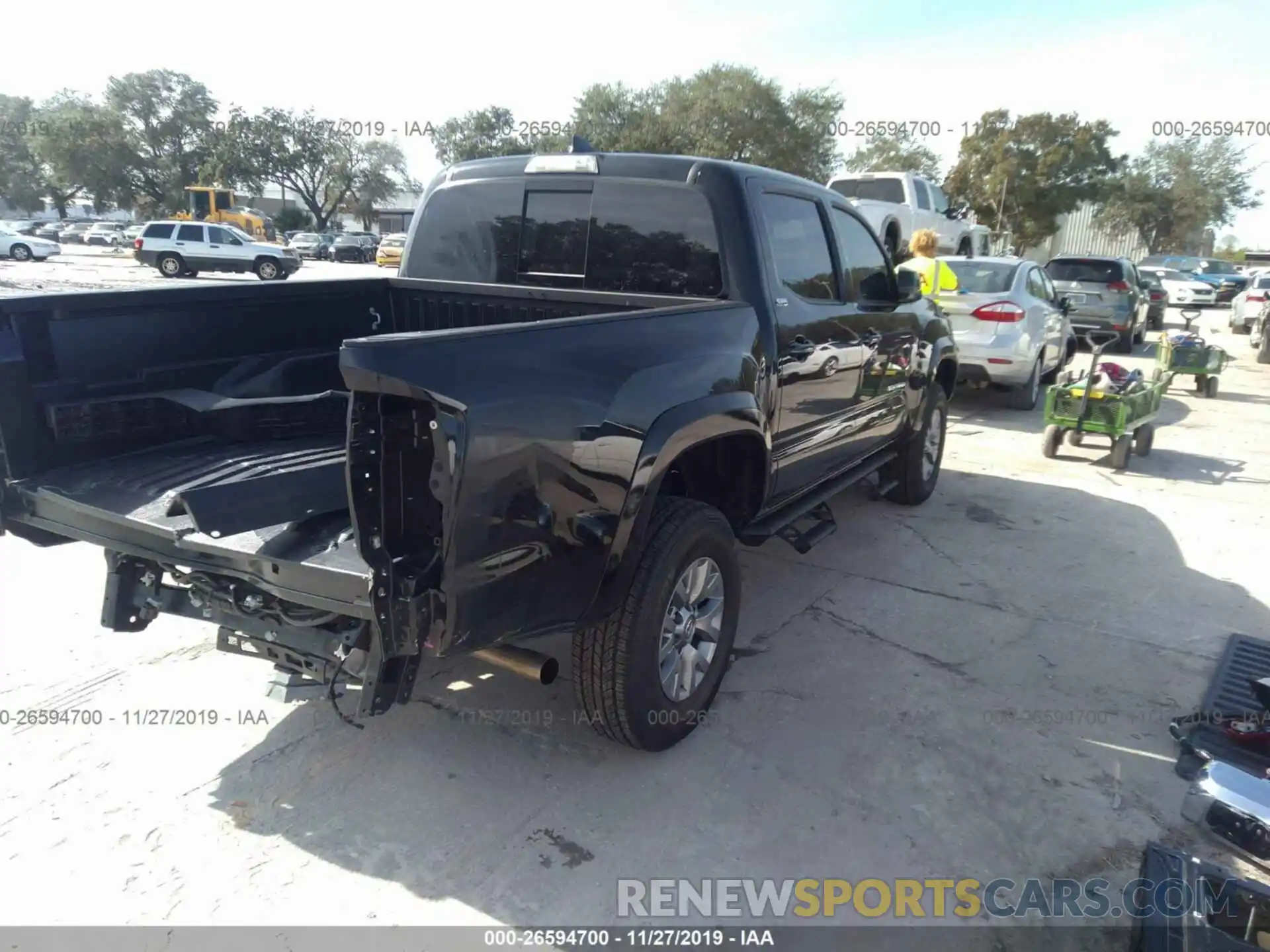 4 Photograph of a damaged car 3TMAZ5CNXKM094922 TOYOTA TACOMA 2019