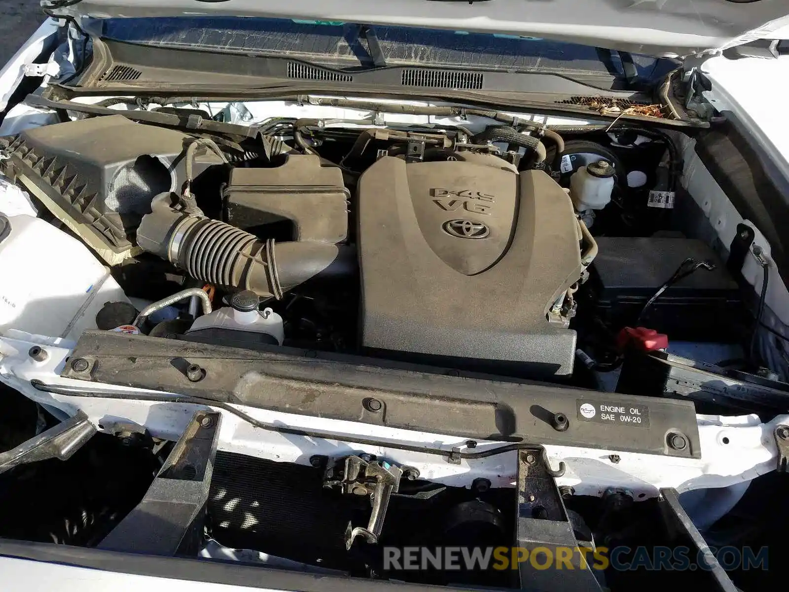 7 Photograph of a damaged car 3TMAZ5CNXKM096671 TOYOTA TACOMA 2019