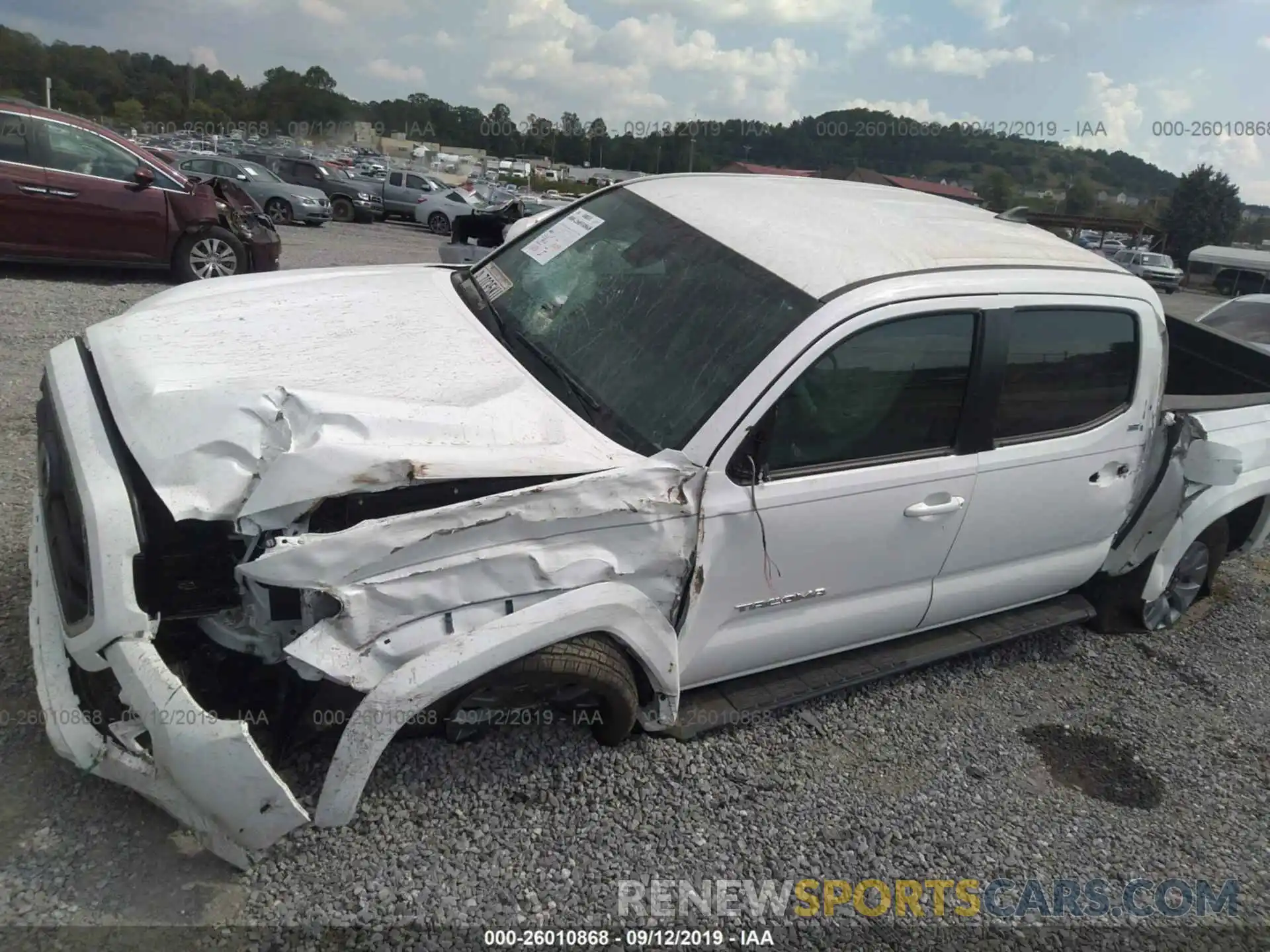 6 Photograph of a damaged car 3TMAZ5CNXKM097237 TOYOTA TACOMA 2019