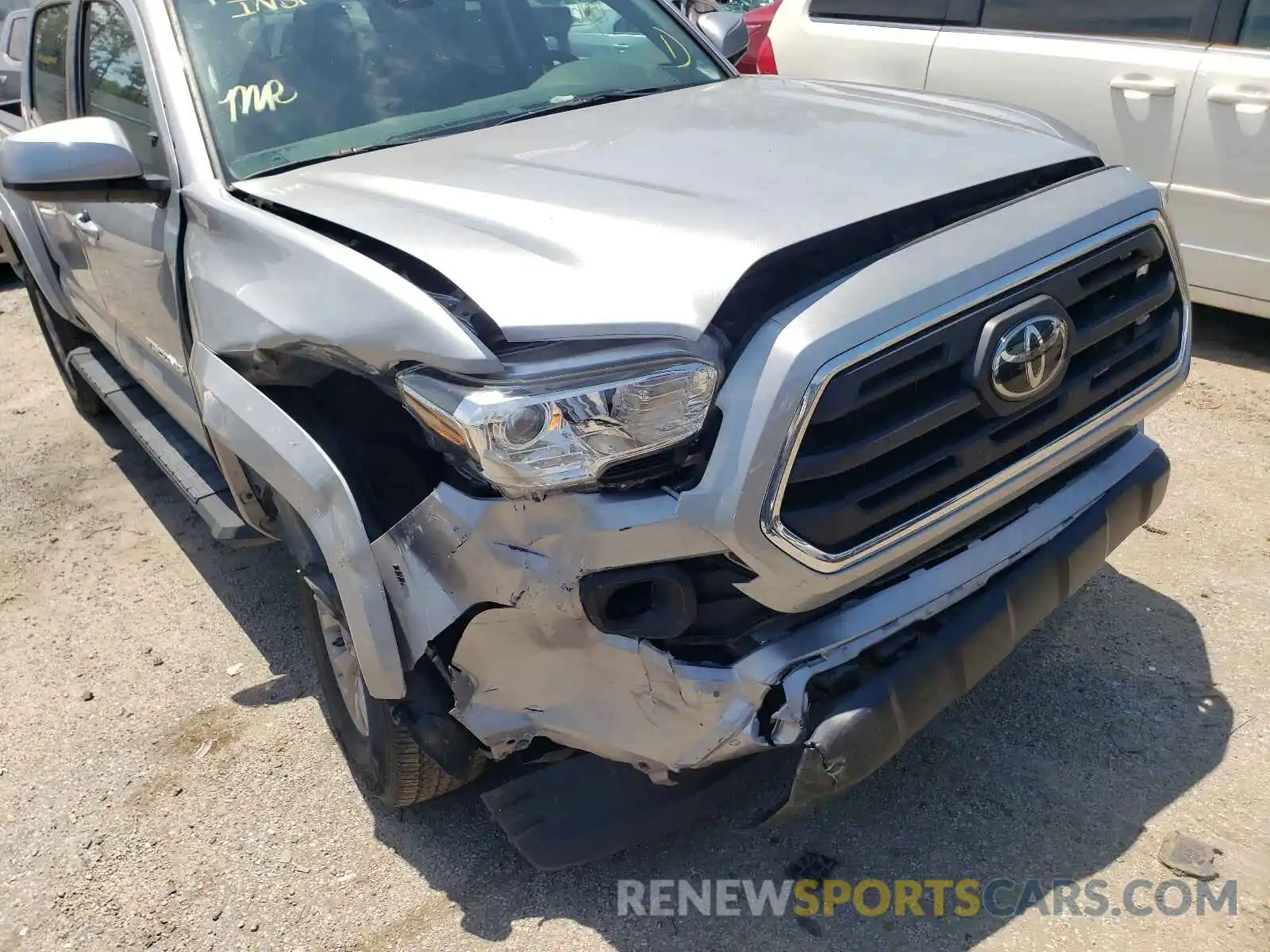 9 Photograph of a damaged car 3TMAZ5CNXKM100721 TOYOTA TACOMA 2019