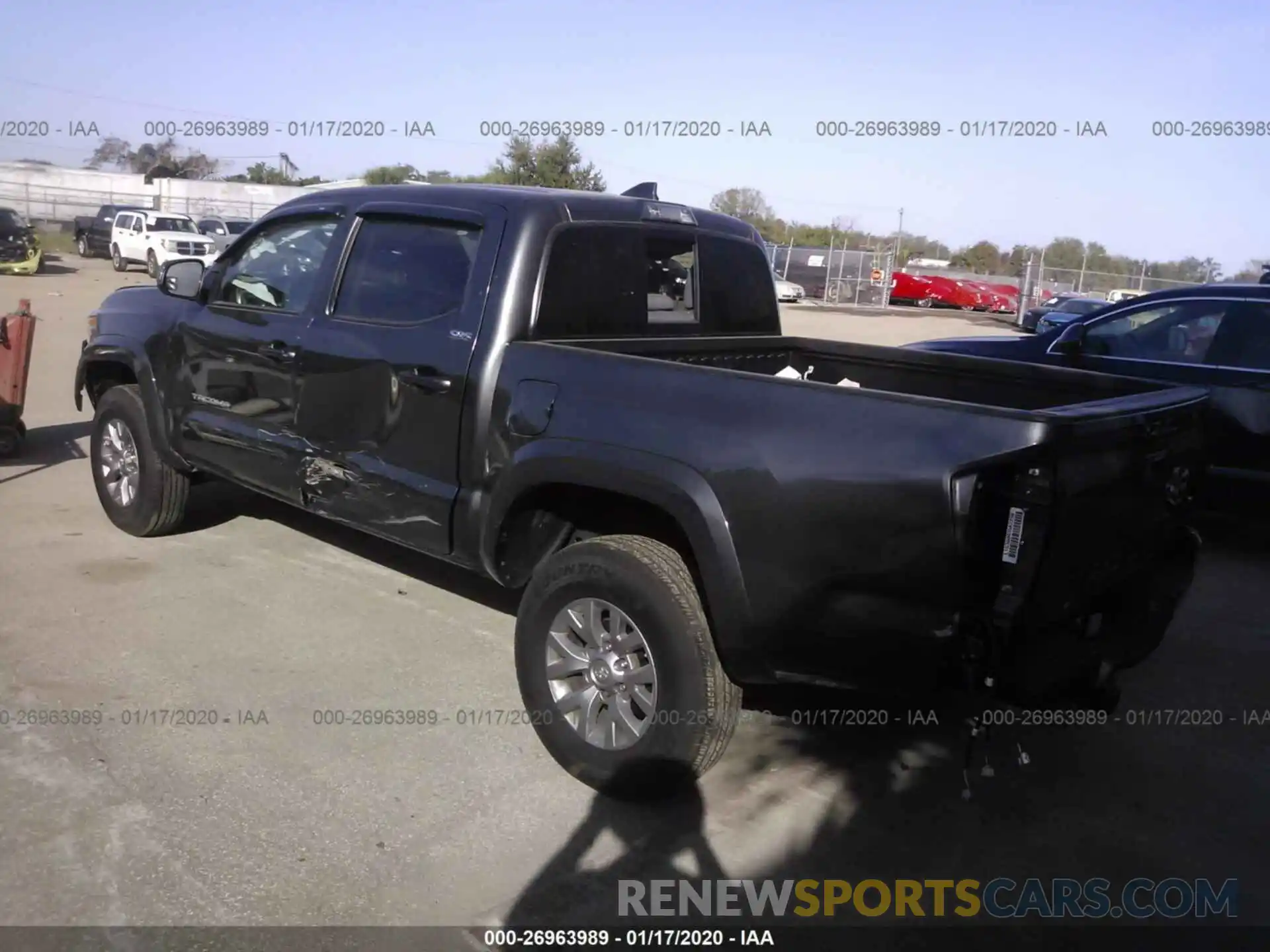 3 Photograph of a damaged car 3TMAZ5CNXKM104185 TOYOTA TACOMA 2019