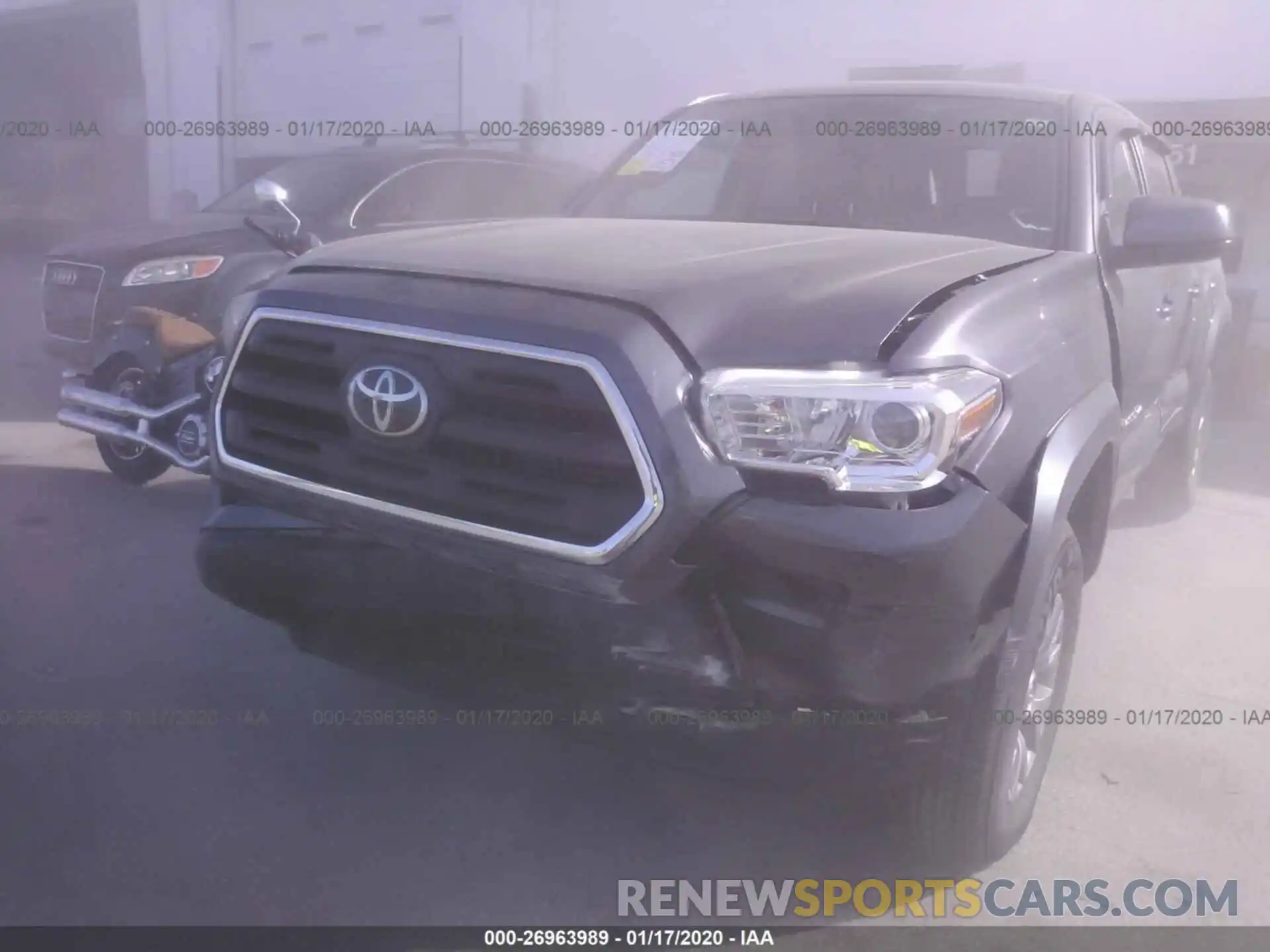 6 Photograph of a damaged car 3TMAZ5CNXKM104185 TOYOTA TACOMA 2019