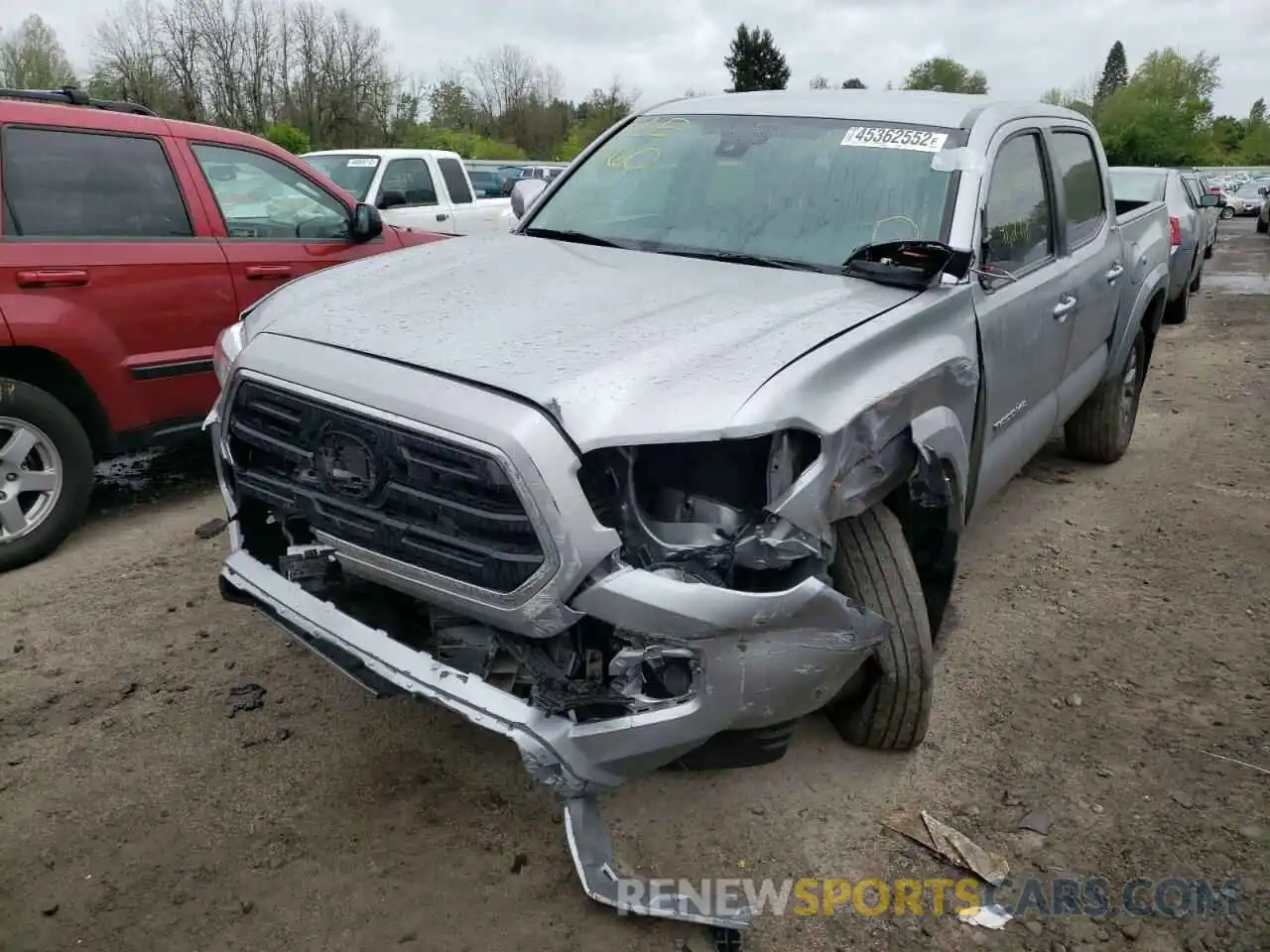 9 Photograph of a damaged car 3TMAZ5CNXKM108088 TOYOTA TACOMA 2019