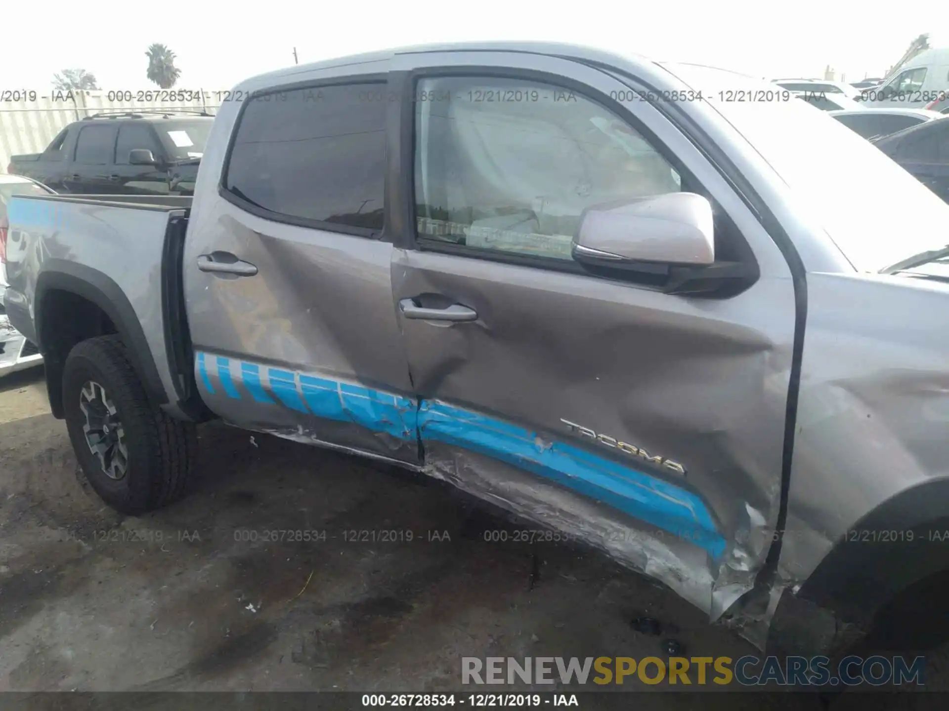 6 Photograph of a damaged car 3TMAZ5CNXKM110682 TOYOTA TACOMA 2019