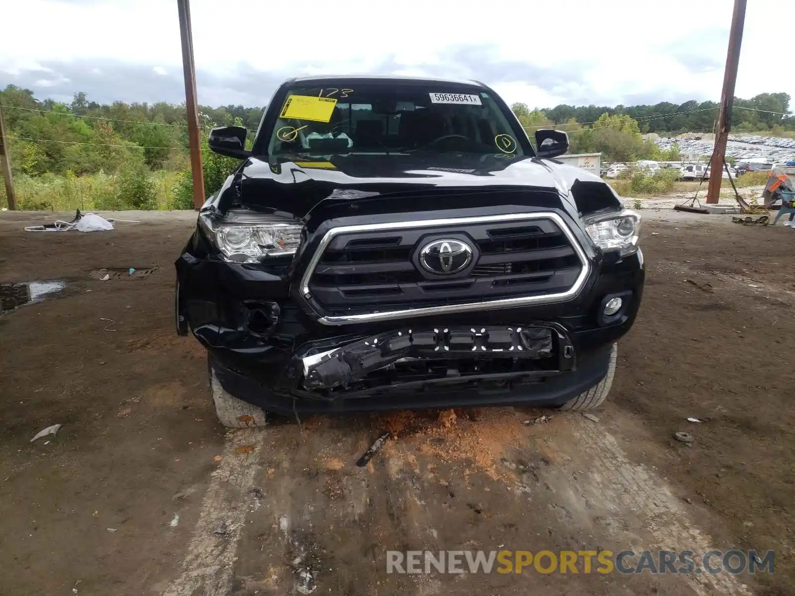 9 Photograph of a damaged car 3TMAZ5CNXKM111718 TOYOTA TACOMA 2019