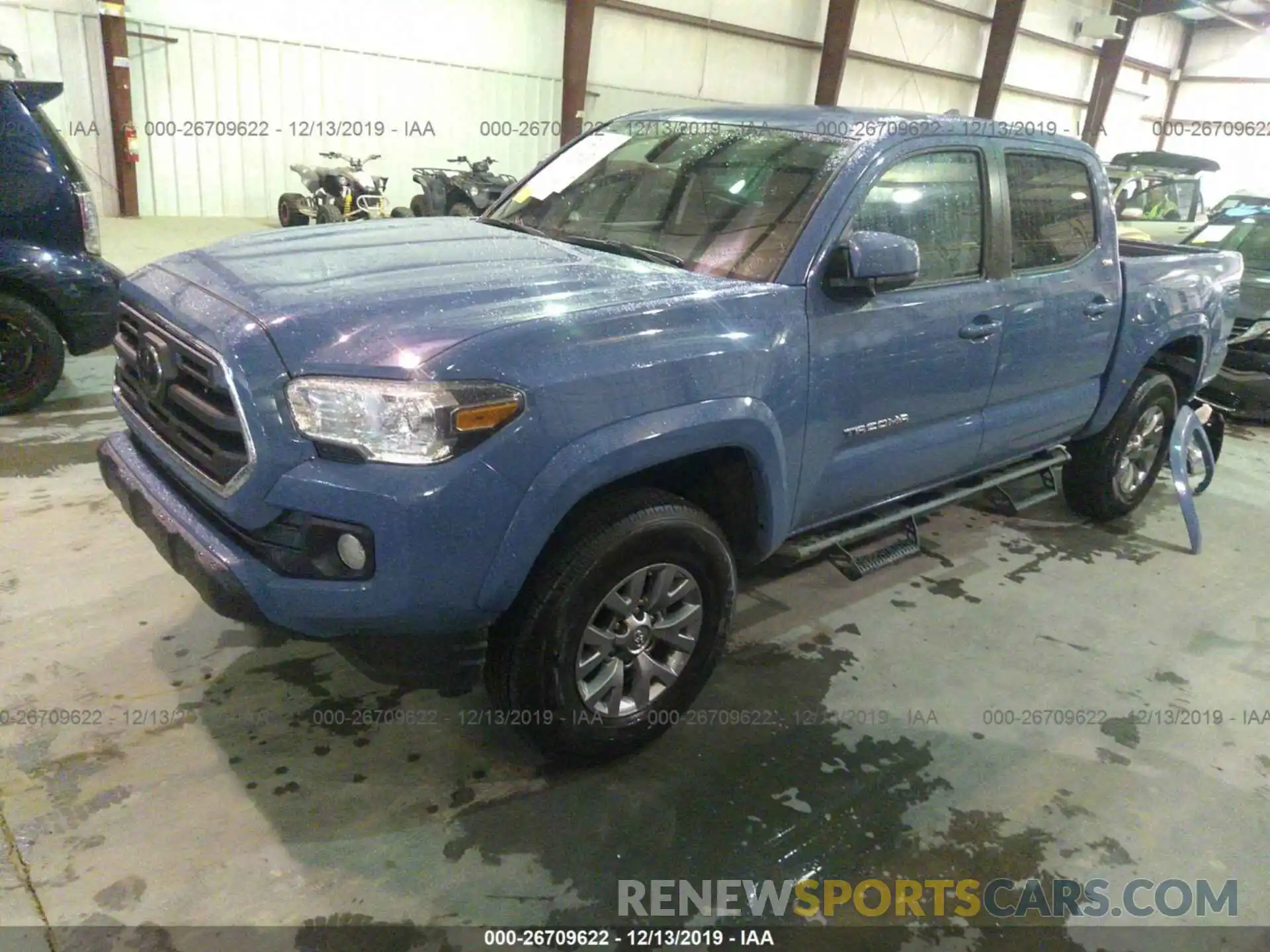 2 Photograph of a damaged car 3TMAZ5CNXKM112187 TOYOTA TACOMA 2019